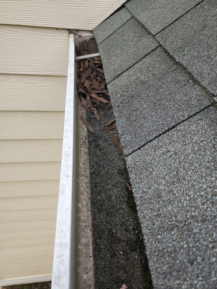 Gutter Cleaning using cleaner by G&H Home Tech Pros LLC