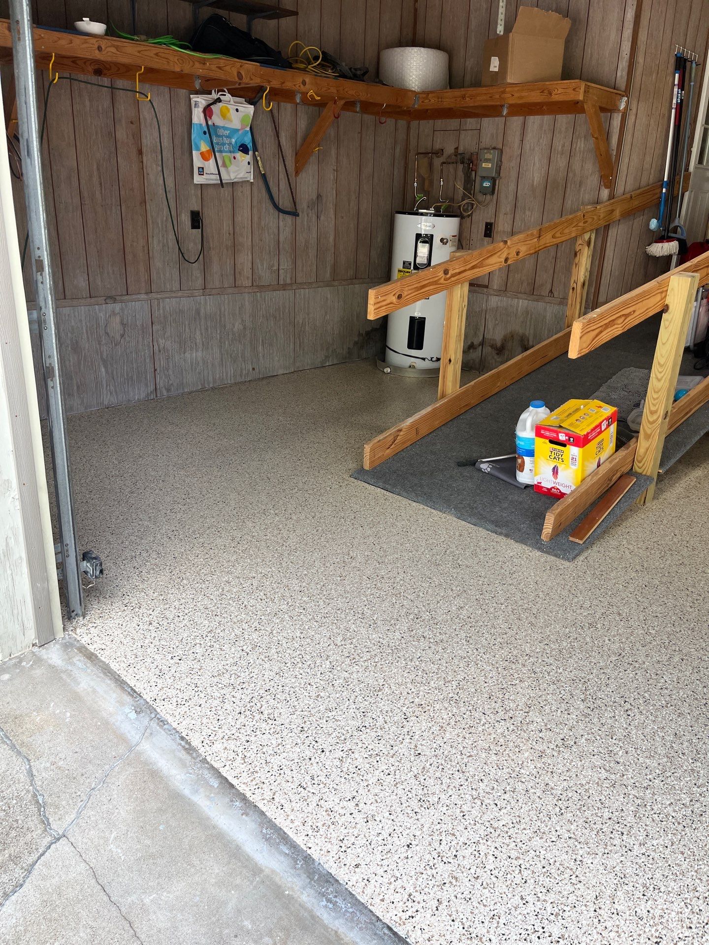 Garage Floor Coating using Shoreline by My Garage Floor Guys