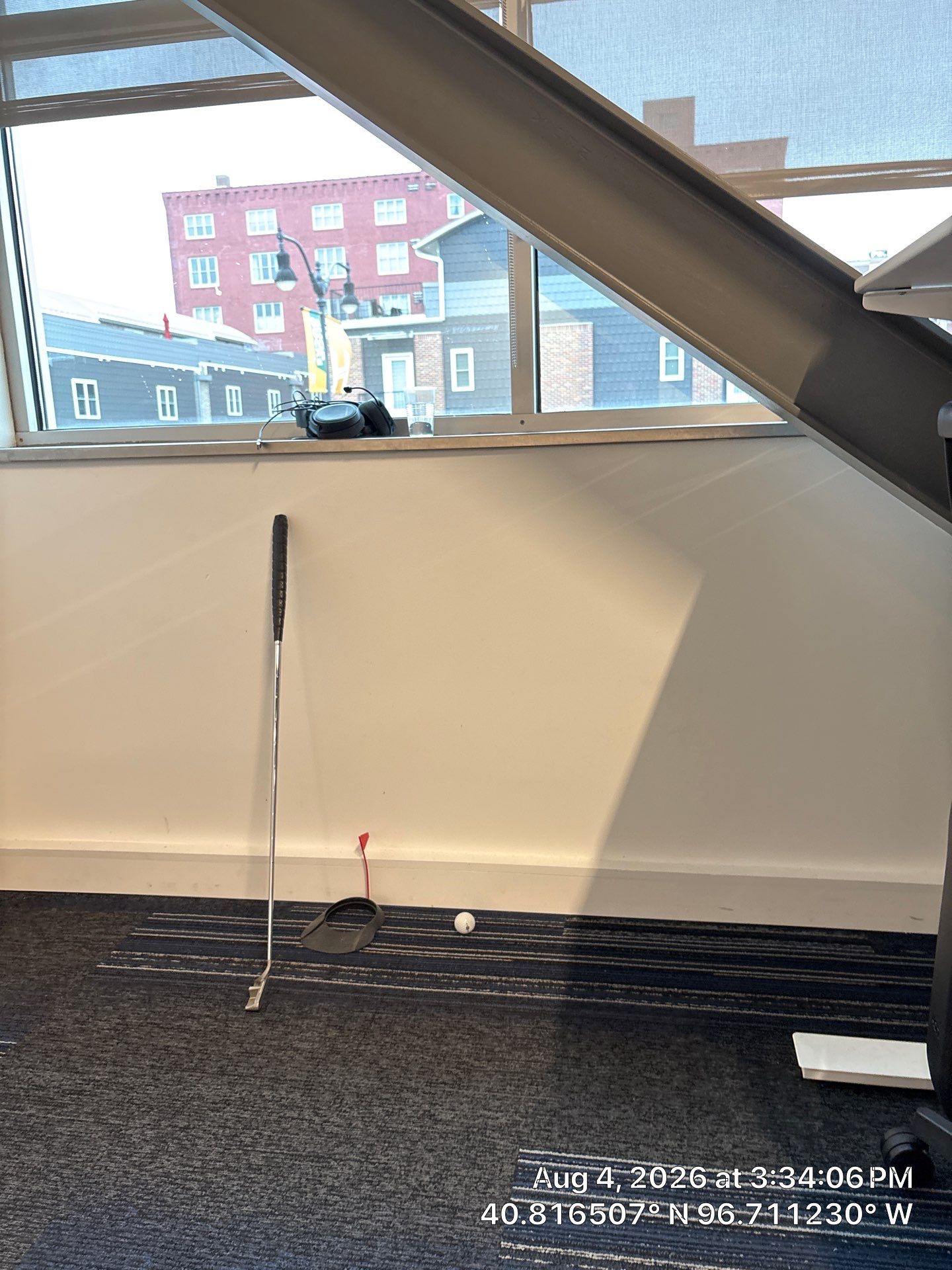 Commercial Office Interior Renovation with Acoustic Ceiling Baffles by CompanyCam Sales Demo