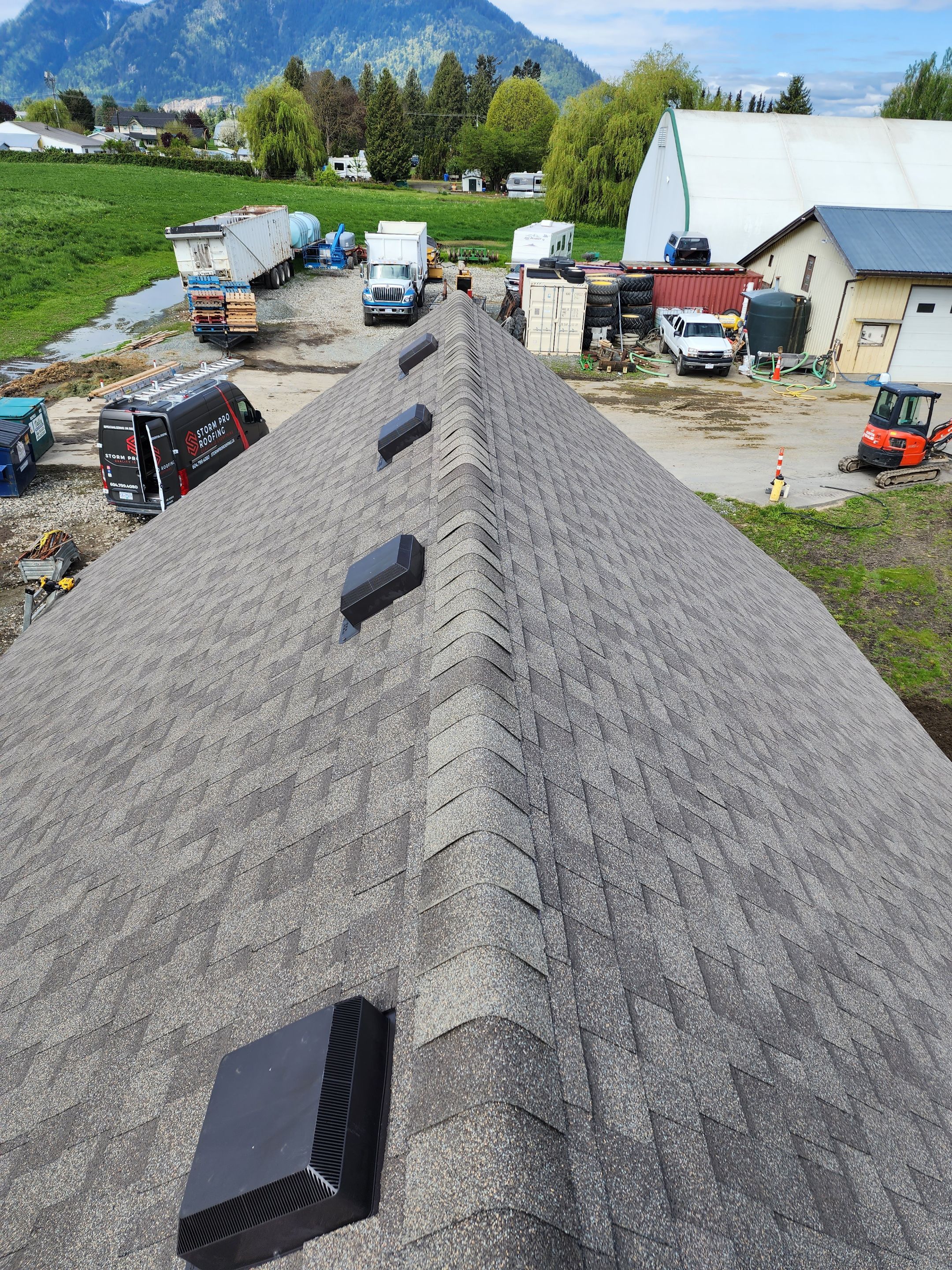 Residential Roofing Installation using IKO Weatherwood shingle by Top Notch Roofing Inc