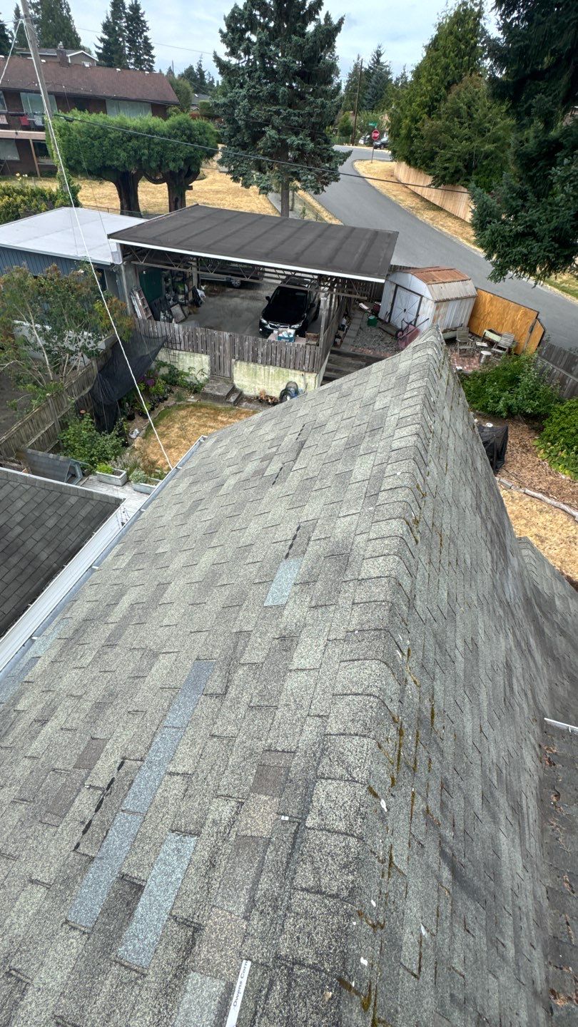Residential Roofing Installation using GAF UHDZ Shingles by Roofing Formula LLC