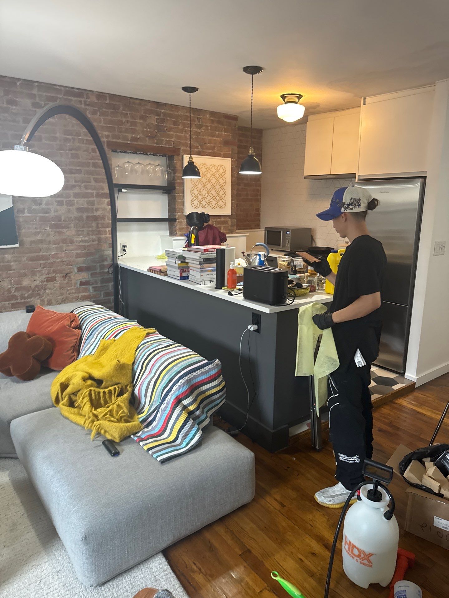 Fire Damage Restoration and Ceiling Repair in Brooklyn Apartment by Newhouse Restoration