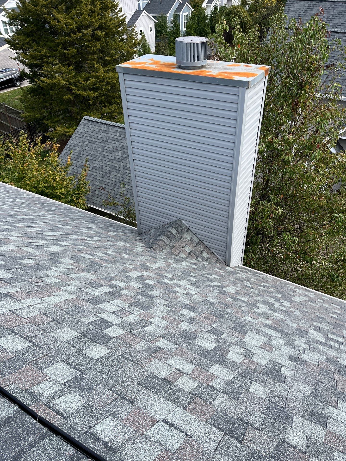 Falls Church: Residential Roof Replacement with CertainTeed Landmark Pro in Max Def Colonial Slate by RM Banning, Inc.