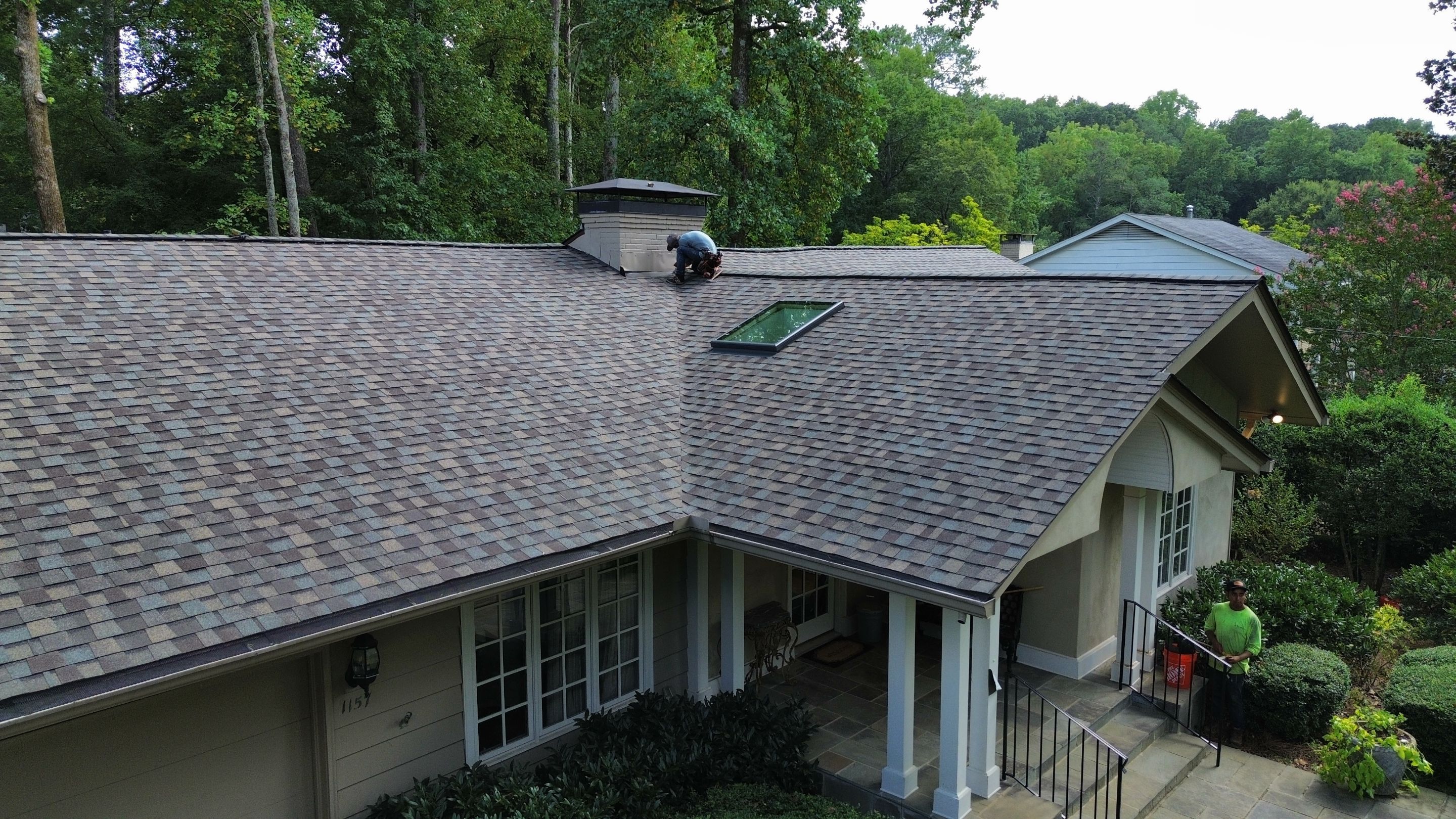 Atlanta, GA Roof Replacement CertainTeed Landmark Pro Max Def Weathered Wood by Reset Roofing