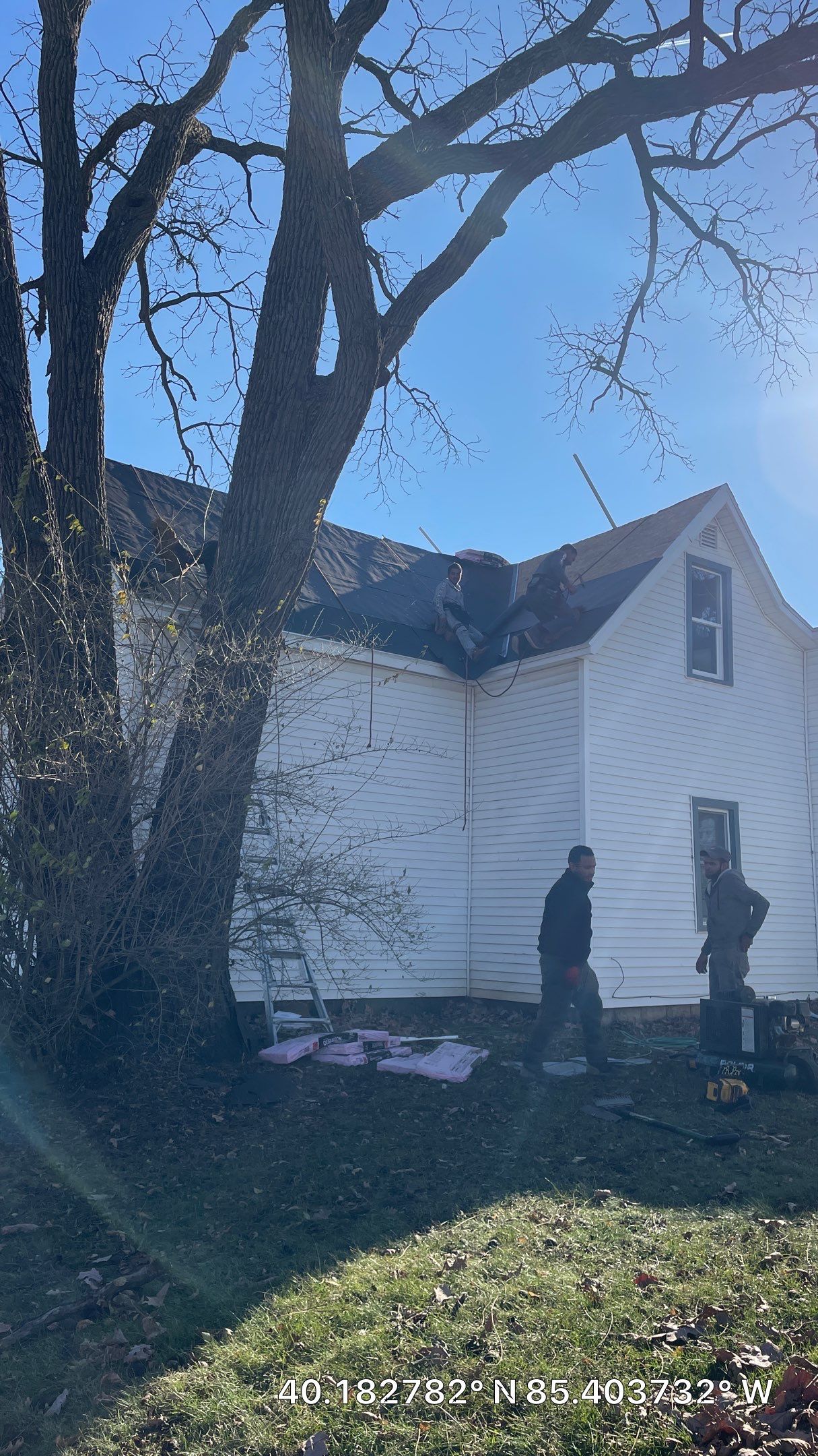 Project in Muncie, IN by Rodeffer Roofing INC