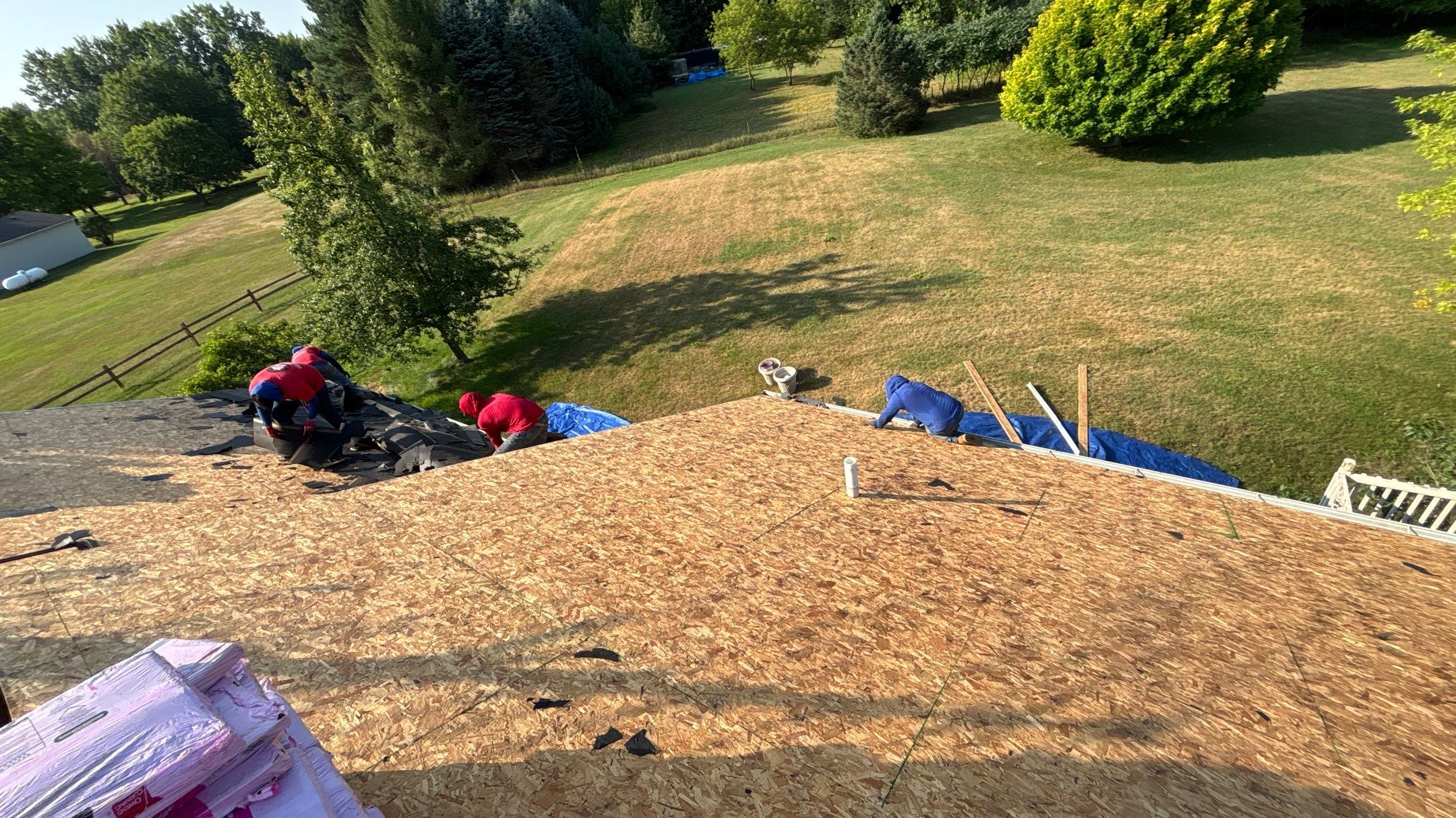 Roof Replacement using Owens Corning Tru Definitions by 180 Contractors