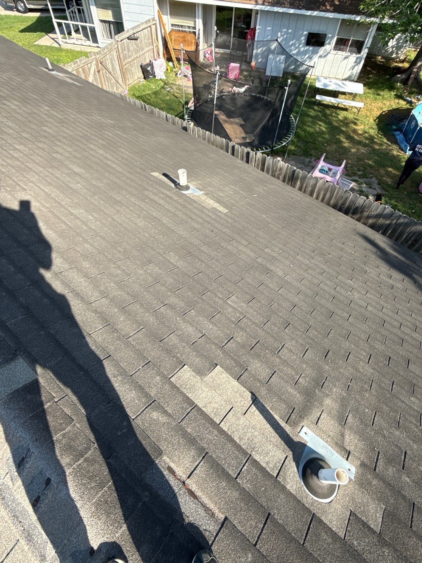 Residential Roofing Installation using CertainTeed Landmark Shingles by Abbott Roofing Company