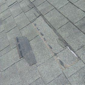 Hail Damage using Owen's Corning Duration (Lifetime) Shingles by Roof Repair Company