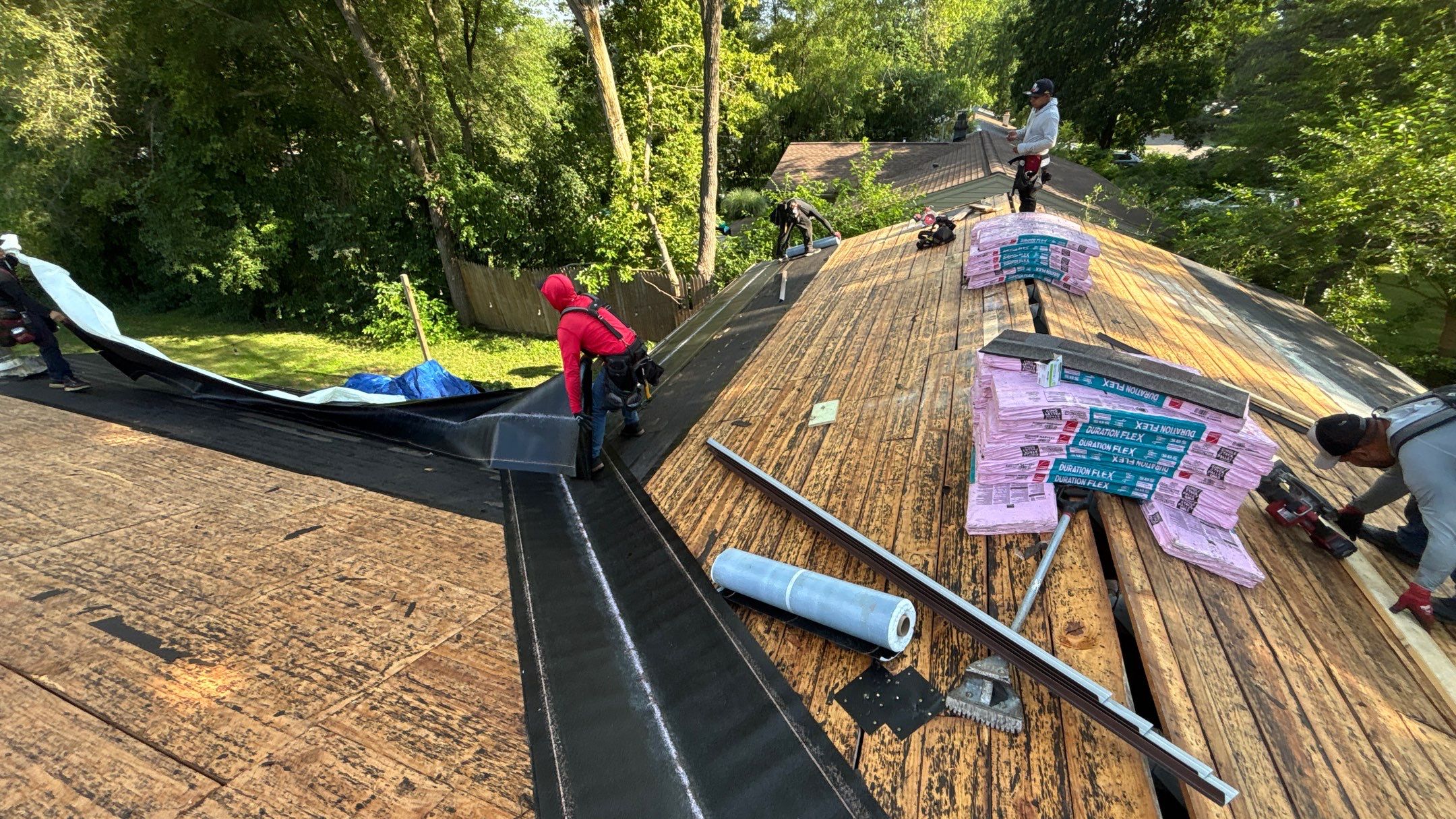 Roof Replacement using Owens Corning Summer Harvest by 180 Contractors