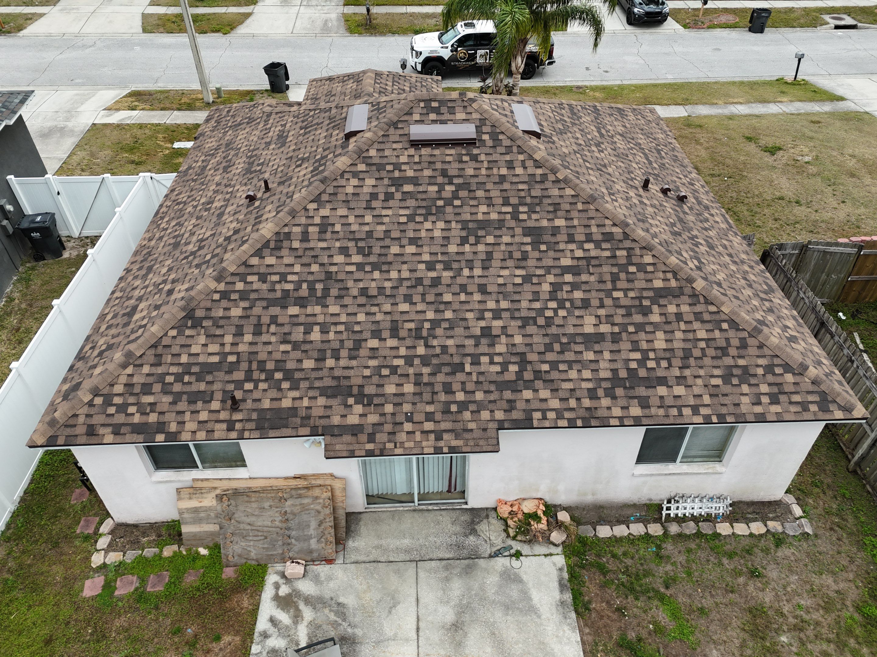 Roof Replacement in Riverview FL. by Steadfast Roofing 