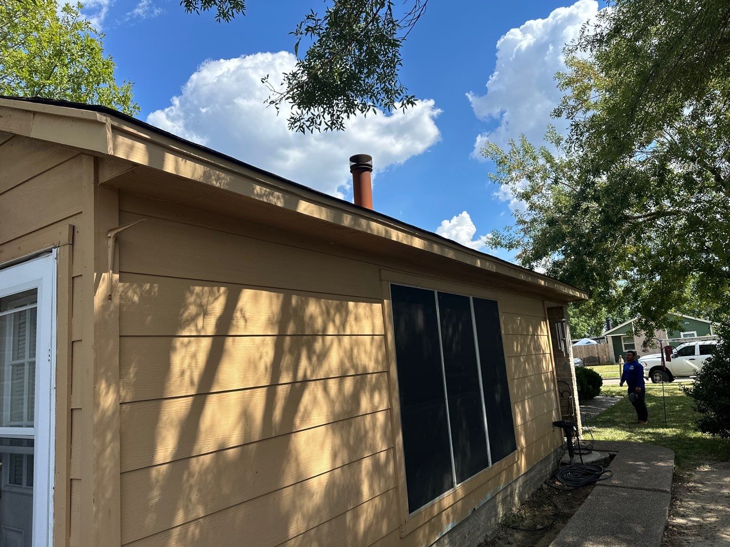 Hail Damage using Owen's Corning Duration (Lifetime) Shingles by Roof Repair Company