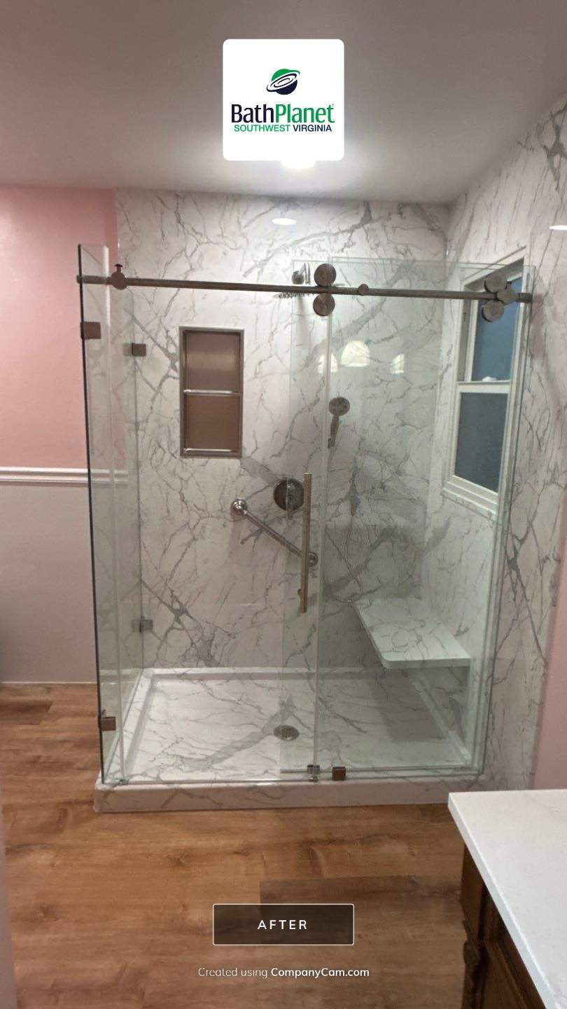 Whirlpool to Walk-in Shower by BathPlanet SW Virginia