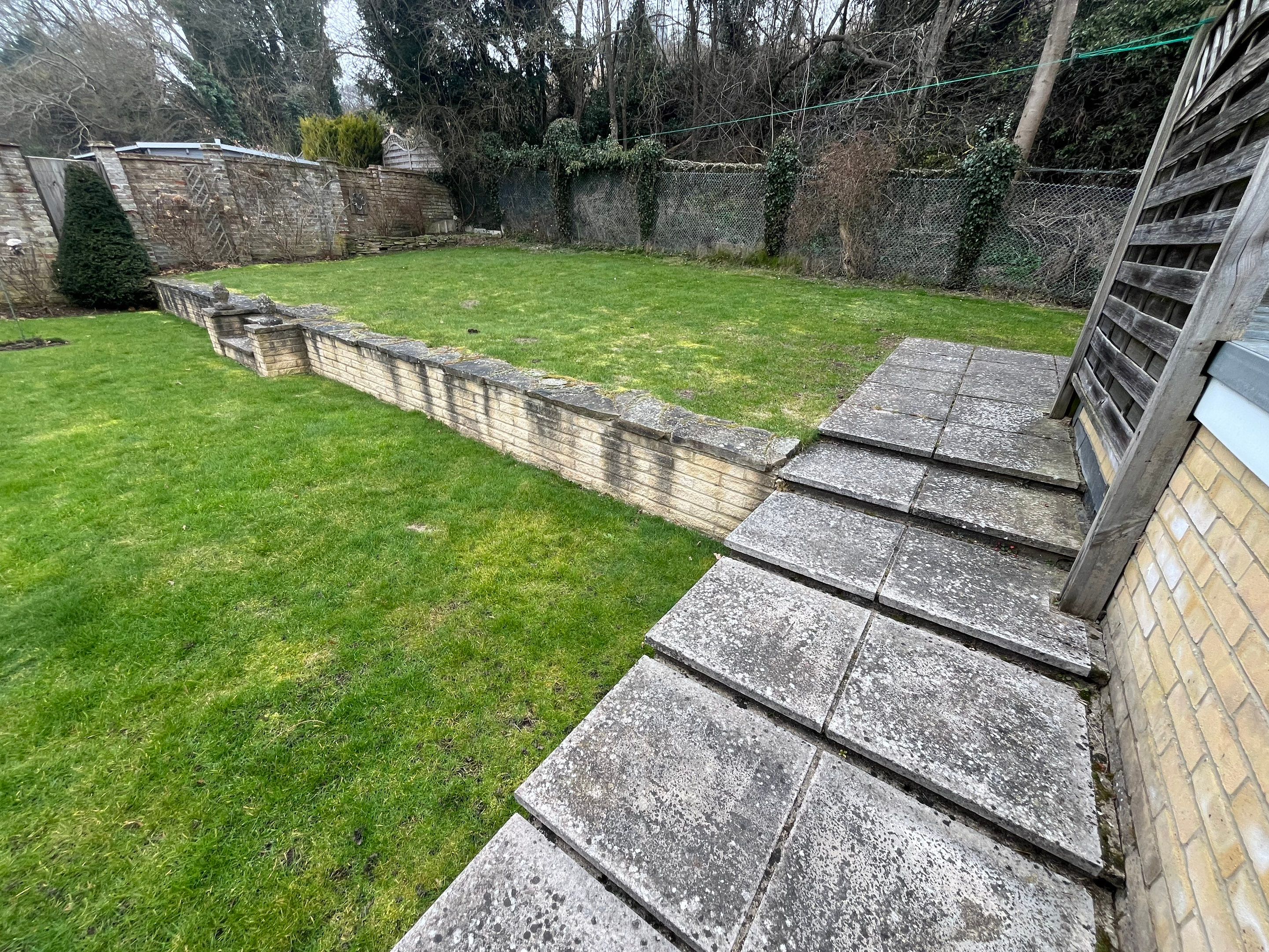 Patio and Render Clean using Honda 21lt High Pressure Machine by Ges Exterior Cleaning ltd