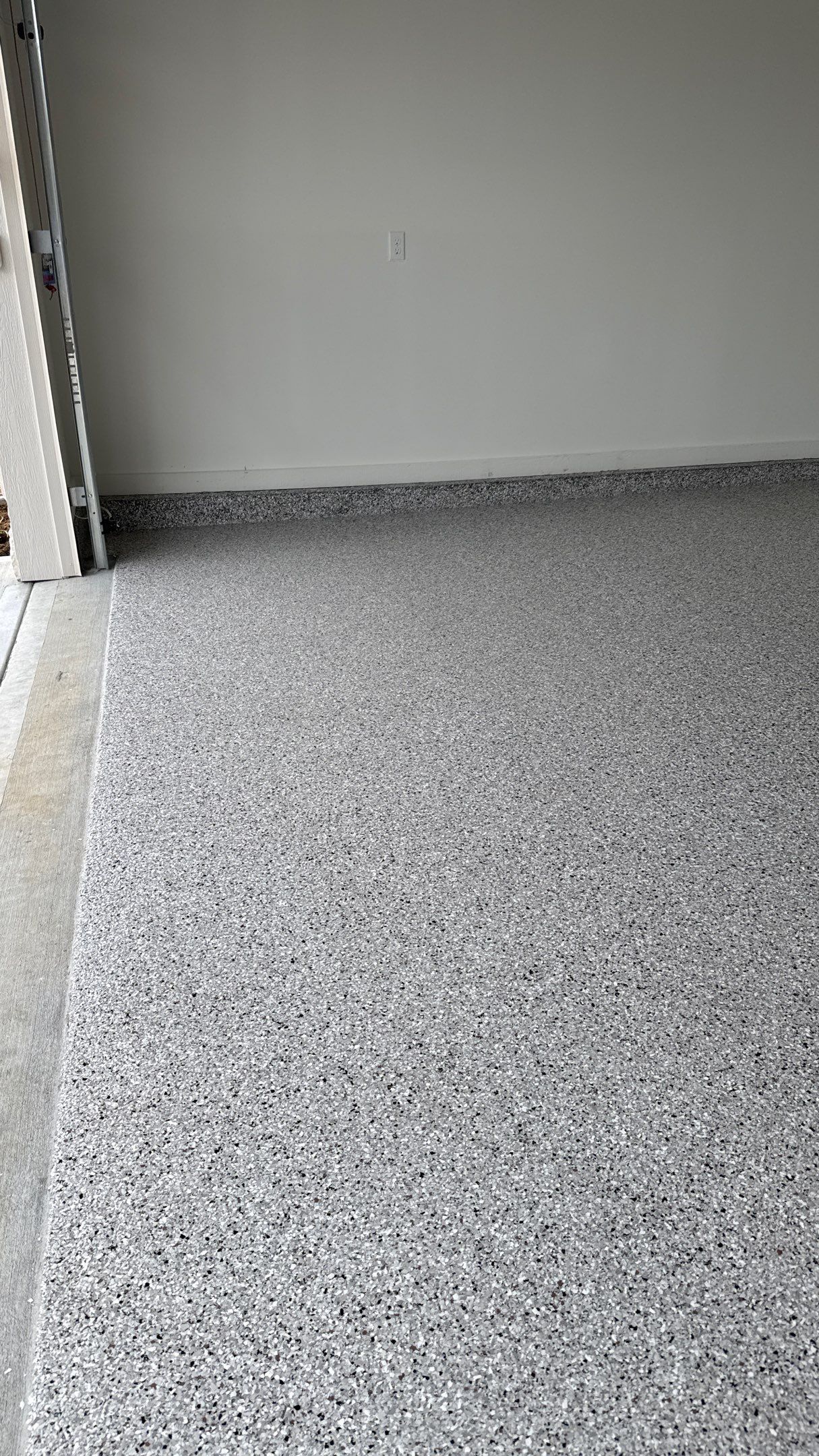 A Flake Floor To Start Out The Summer Just Right ! by Banner Garage