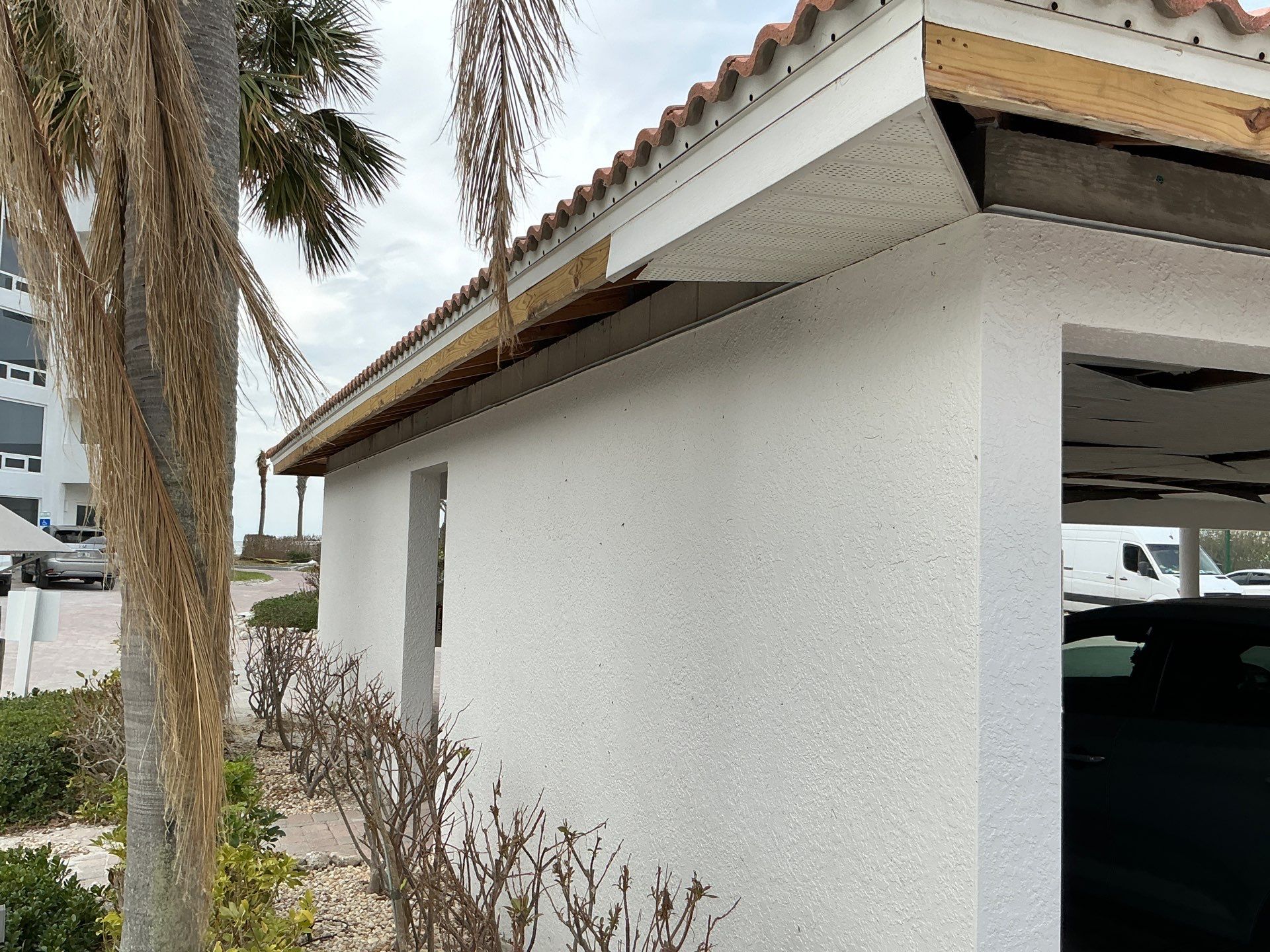 Commercial Gutter System in Longboat Key FL by Gutter Professors