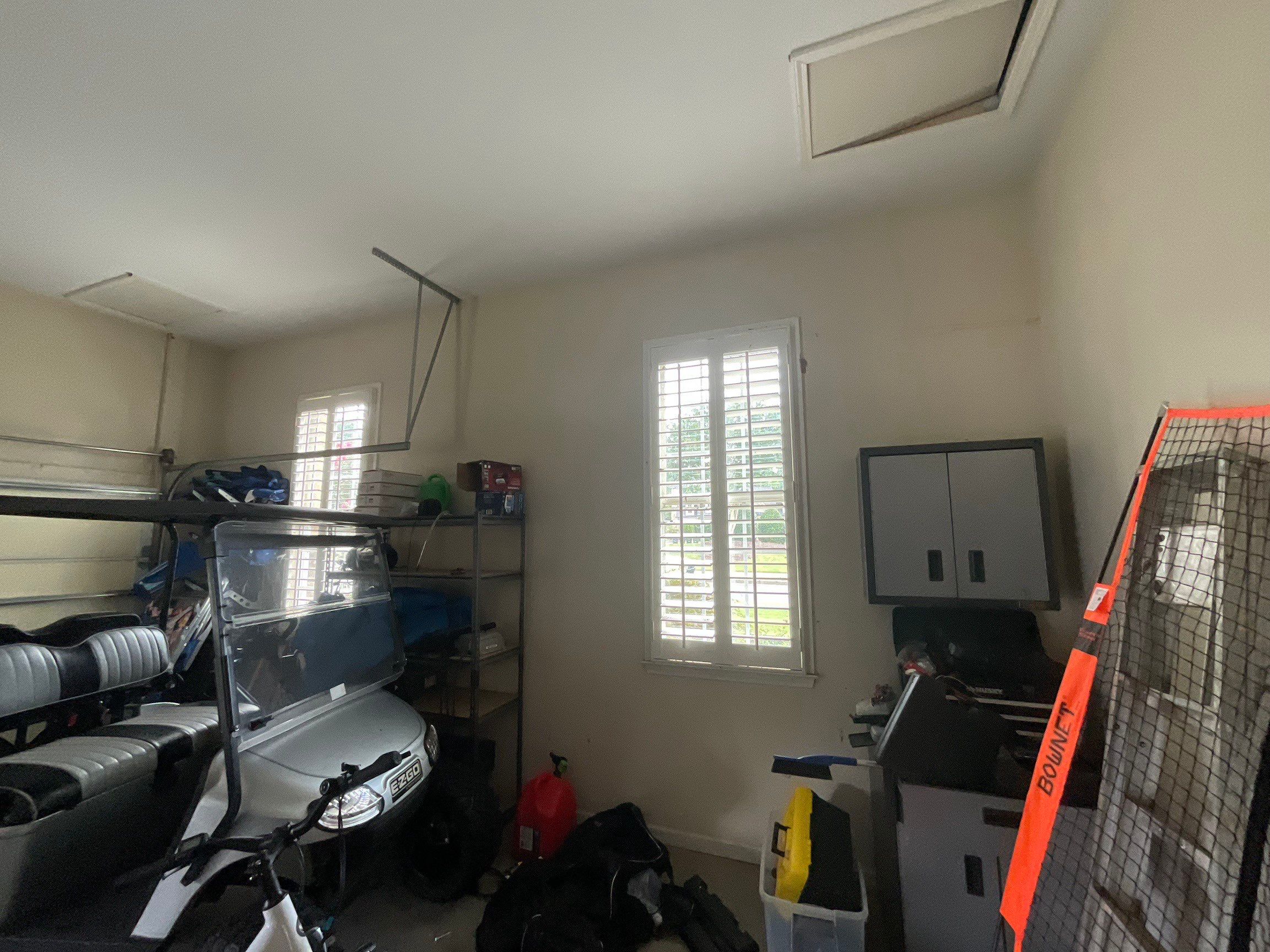 Garage Interior and Door Painting Update in Woodstock by Swift Home Renovations