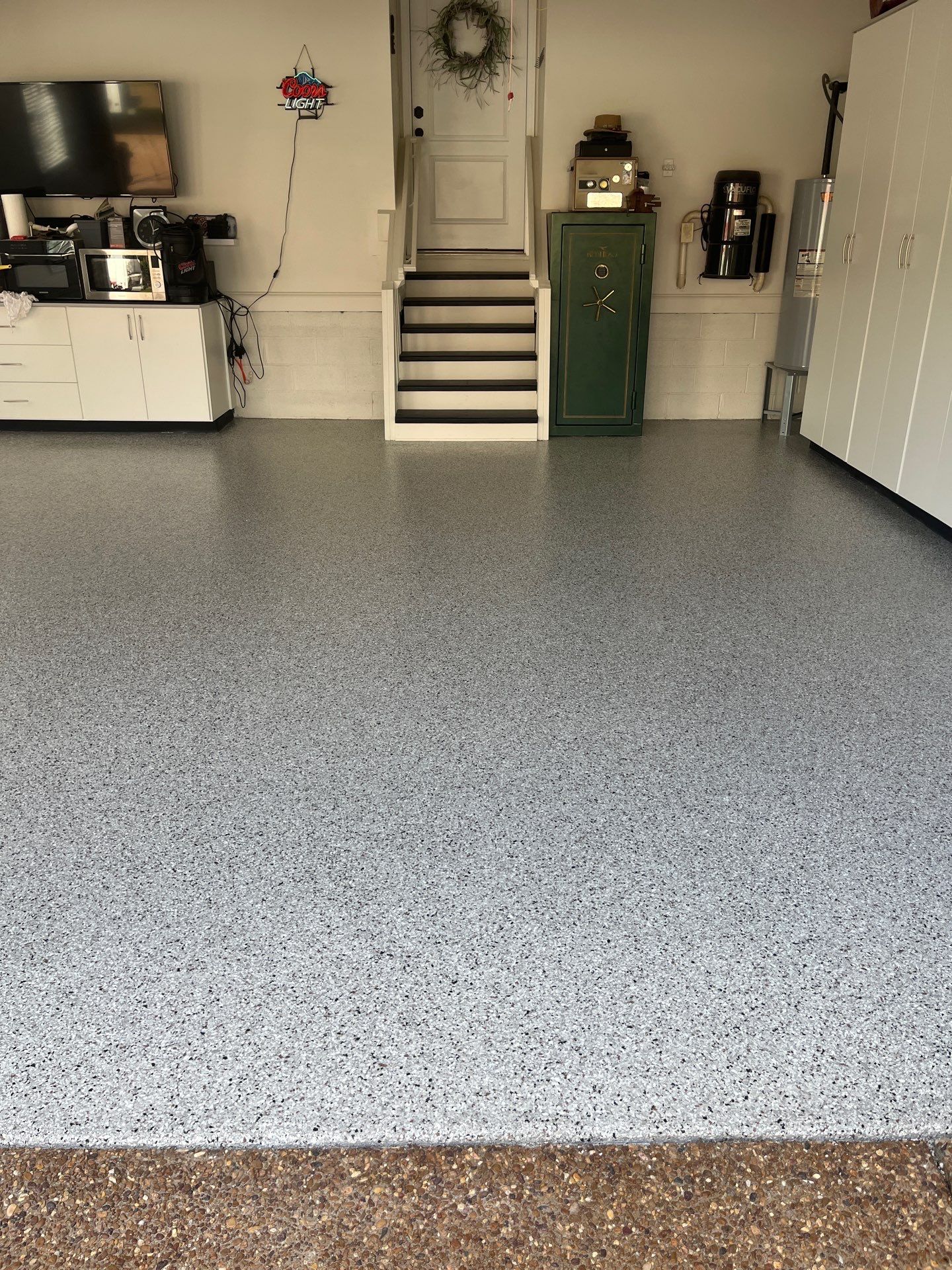 Garage Floor Coating using Coyote by My Garage Floor Guys