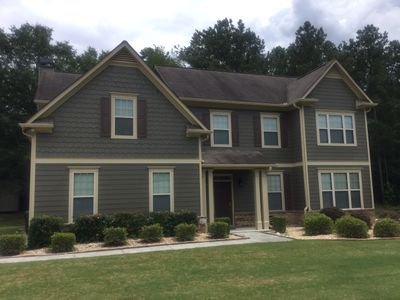 Full Exterior House Painting and Trim Refresh in Powder Springs