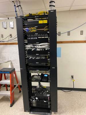 Structured cabling installation by CimaSolutions