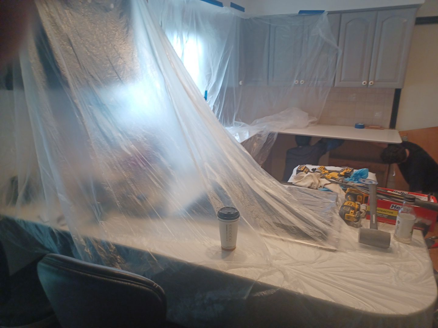 Project in West Bloomfield by EzDry Water Mitigation & Property Restoration