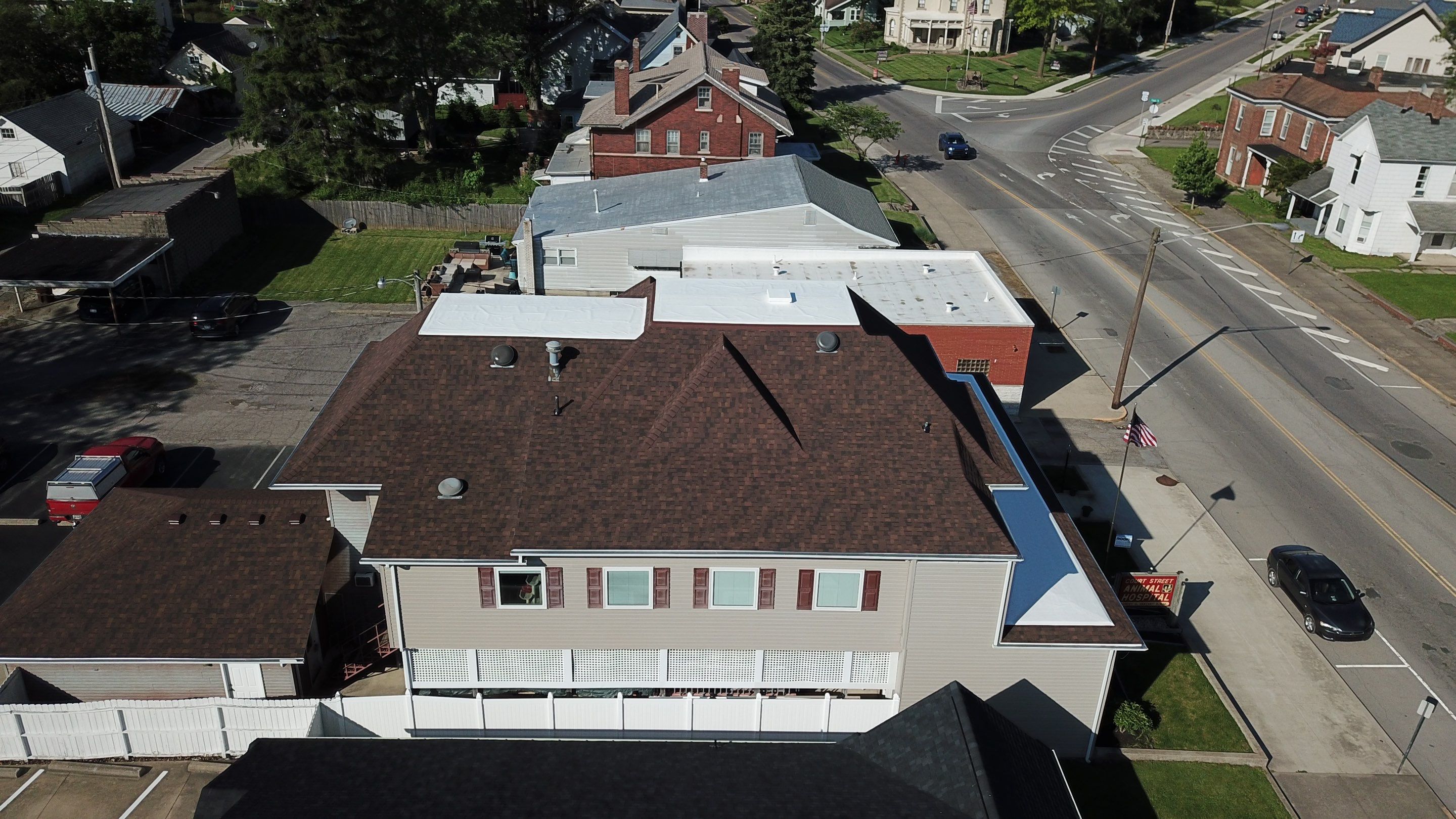 Commercial Roofing Installation using Duration Series Shingles - Brownwood by RoofX