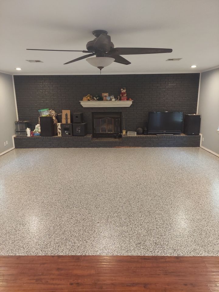 Interior Concrete Coating with Domino by Copperhead Coatings