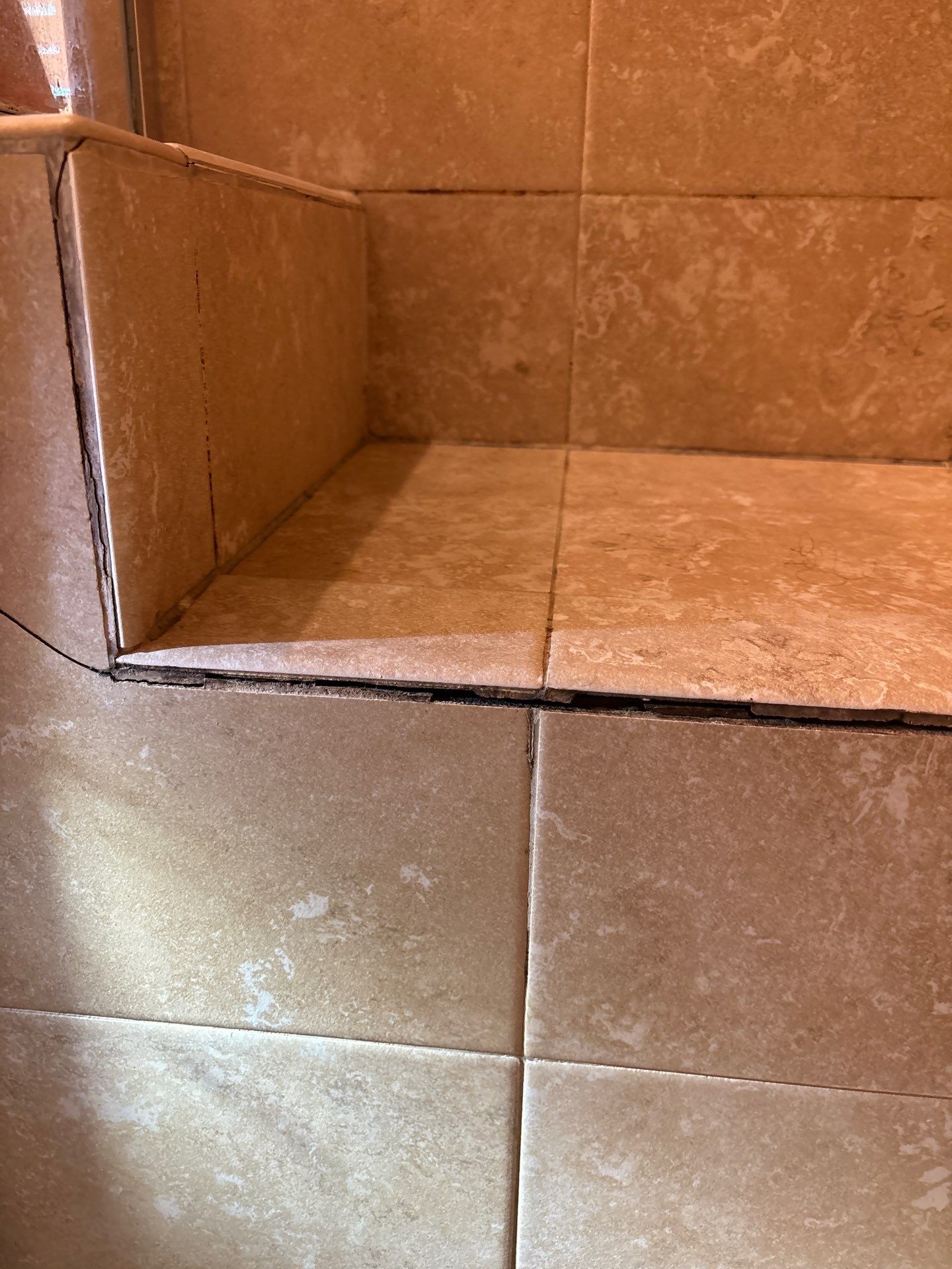 Master Bathroom – Cracked Tile Replacement by Laser Focused Solutions LLC