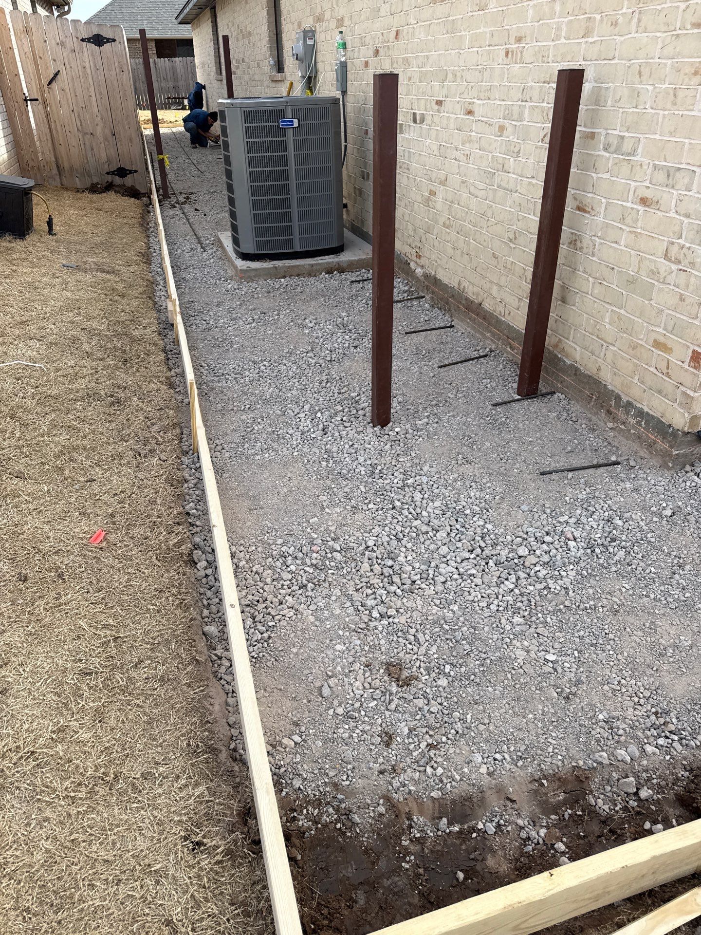 Concrete Sidewalk And Footer by Clays Services Inc