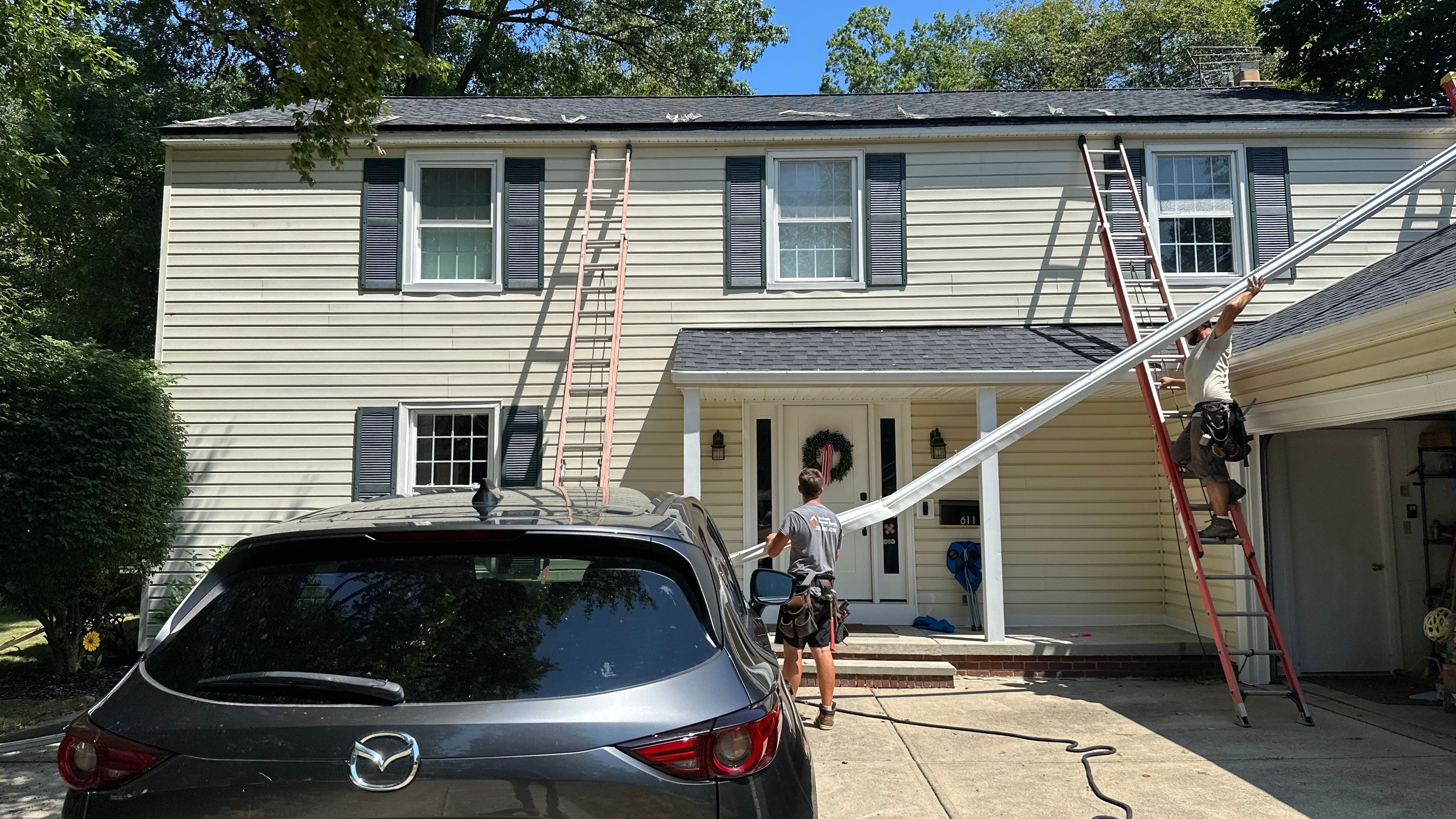 Roof and Gutter replacement by Homestyle in Bay Village by Homestyle Home Improvements (HHI)