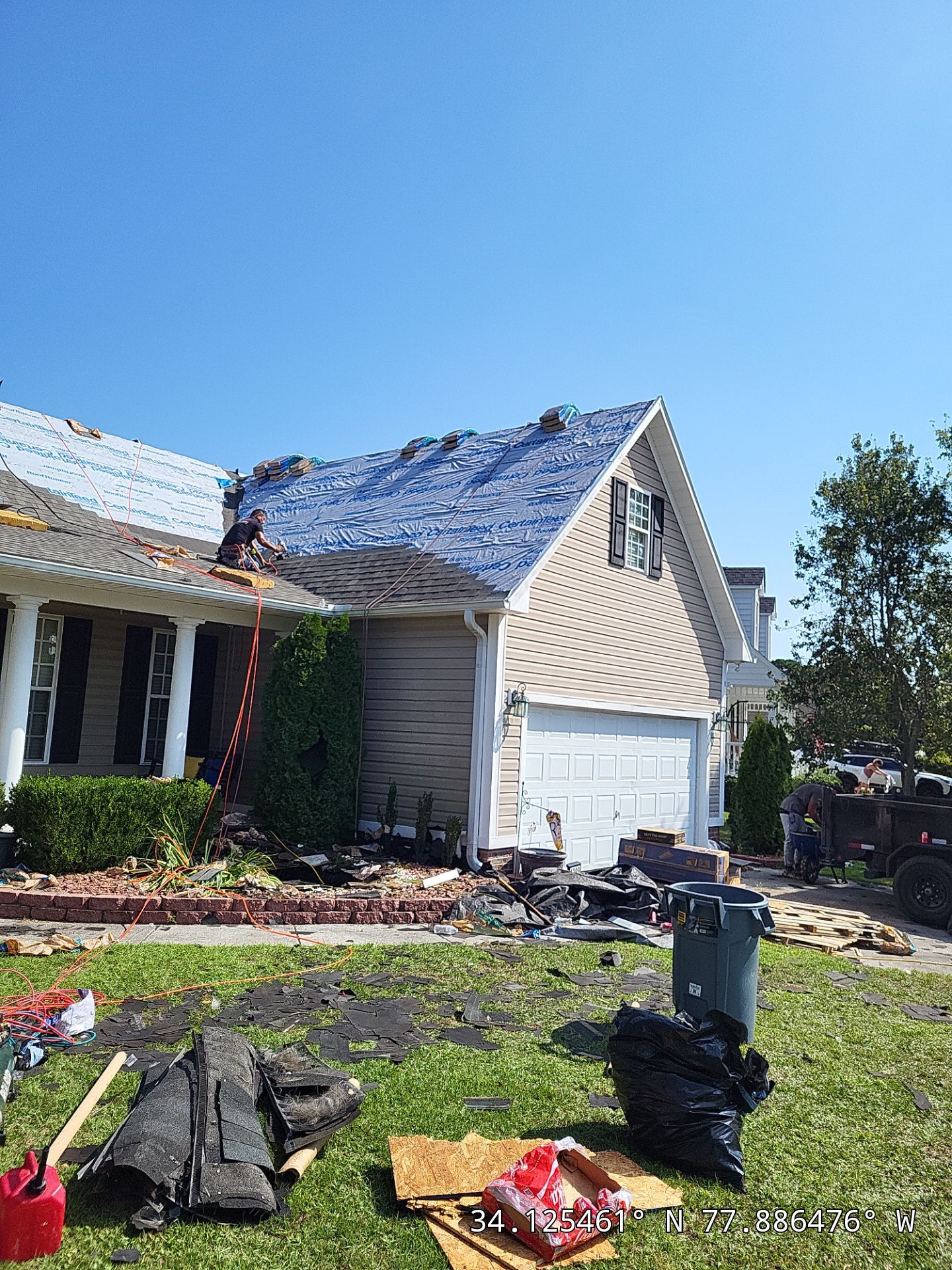 Wilmington Storm Claim Roof Replacement with Ventilation Upgrades by RGR Construction and Roofing, LLC