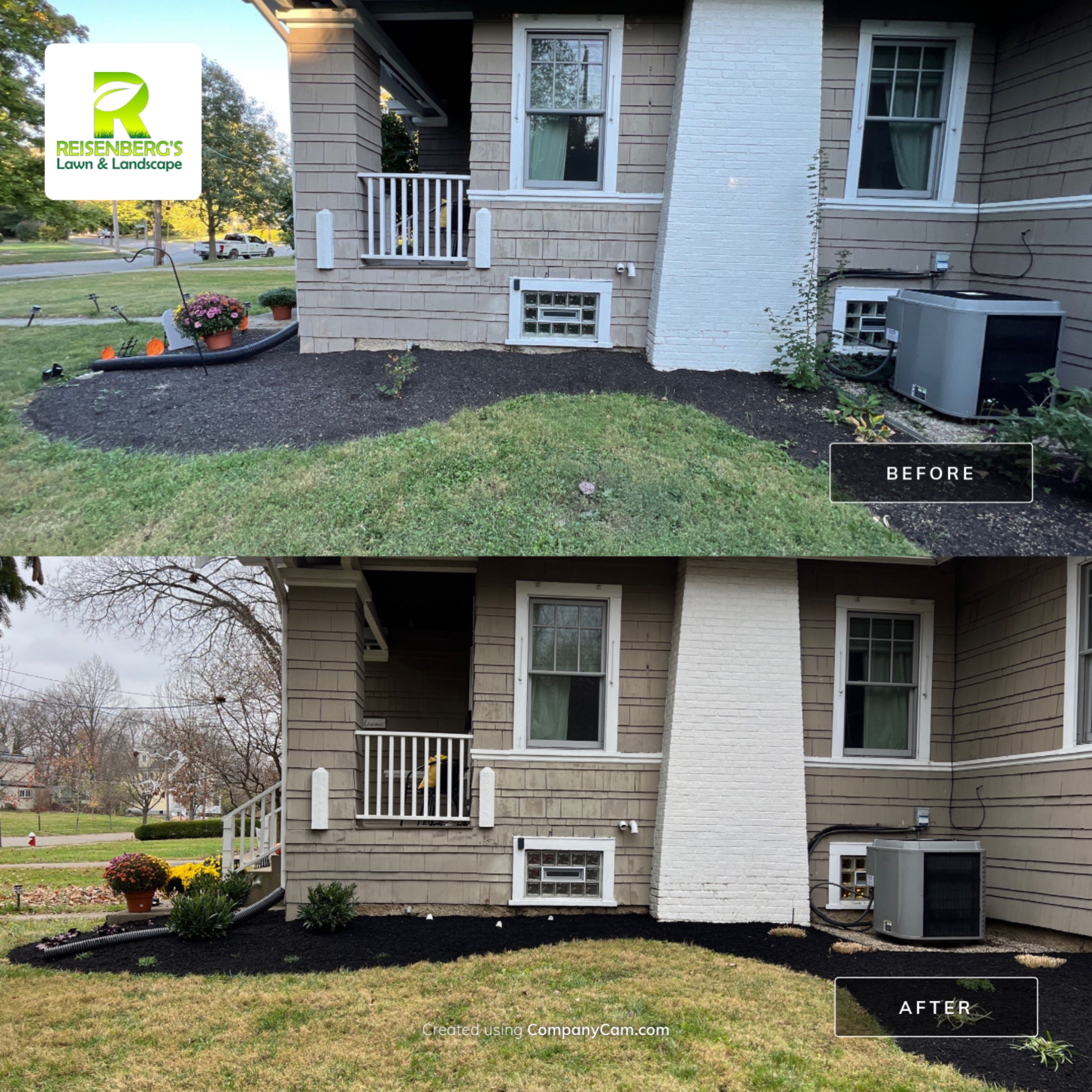 Landscape Tear Out & Install by Reisenberg’s Lawn & Landscape, LLC