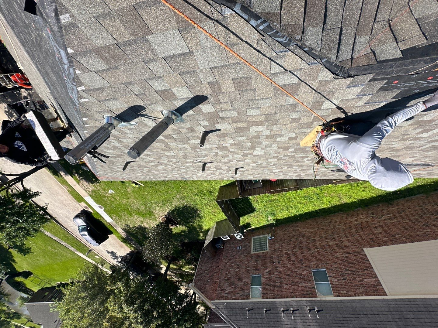 Residential Roofing Installation using Owen's Corning Duration (Lifetime) Shingles by Roof Repair Company