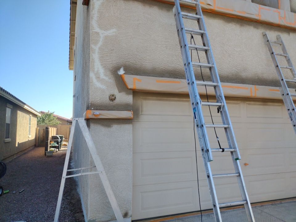 Exterior Painting using Dunn-Edwards EVERSHIELD®  by Crash of Rhinos Painting & Garage Floors