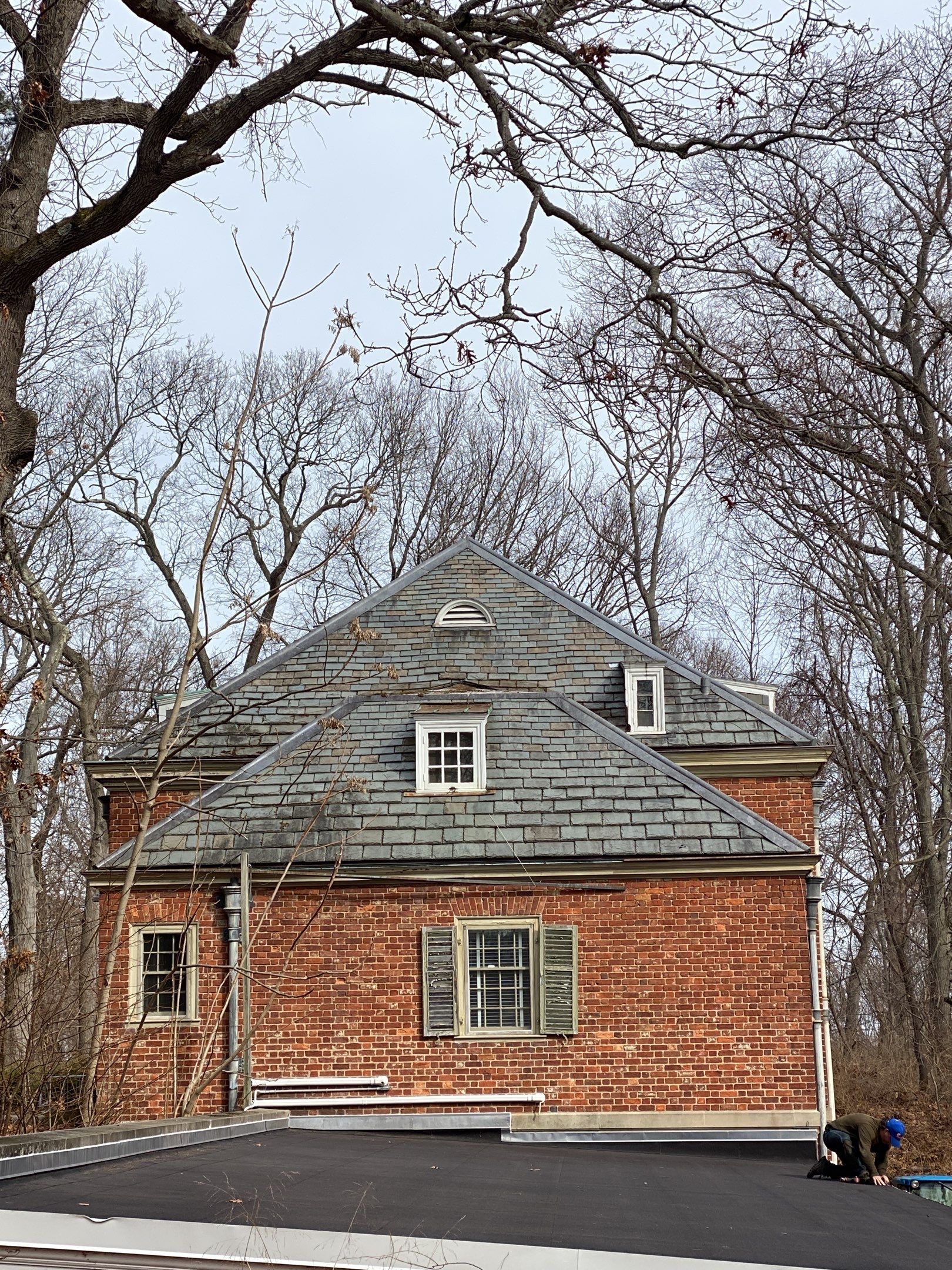 Caumsett Mansion by Above All Gutters