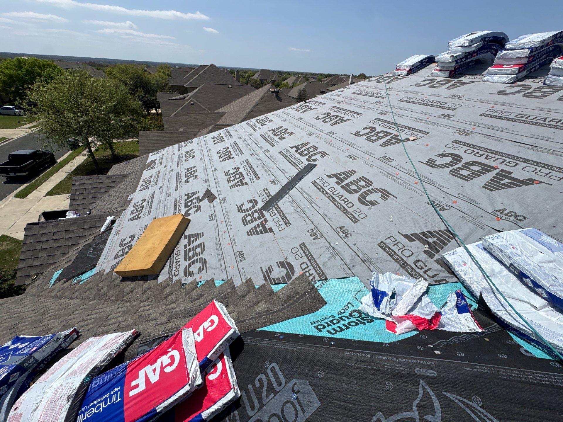 Residential Roof Replacement using GAF WEATHERED WOOD by Elite Roofing LLC