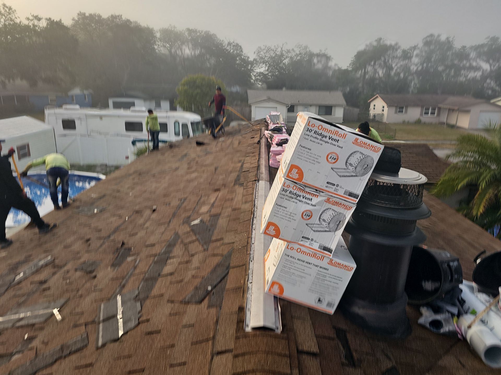 Project in Clearwater 33760 by Mitchell Roofing Company LLC 