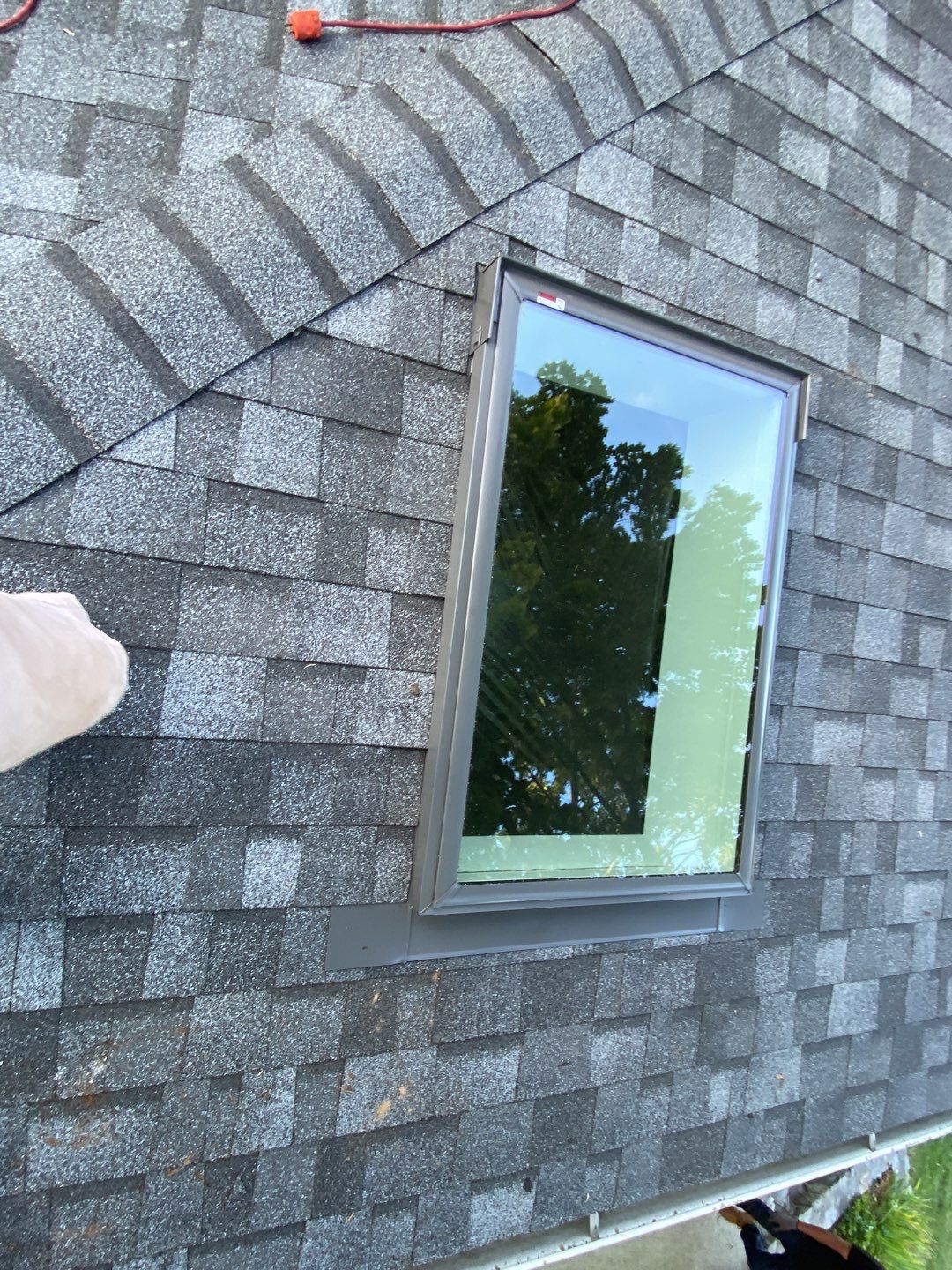 Residential Roofing Installation using Owens Corning Duration Slatestone Gray by A Plus Exterior