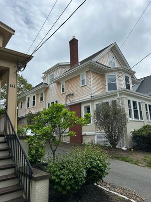 Swampscott, MA Cedar Siding & Asphalt Roofing