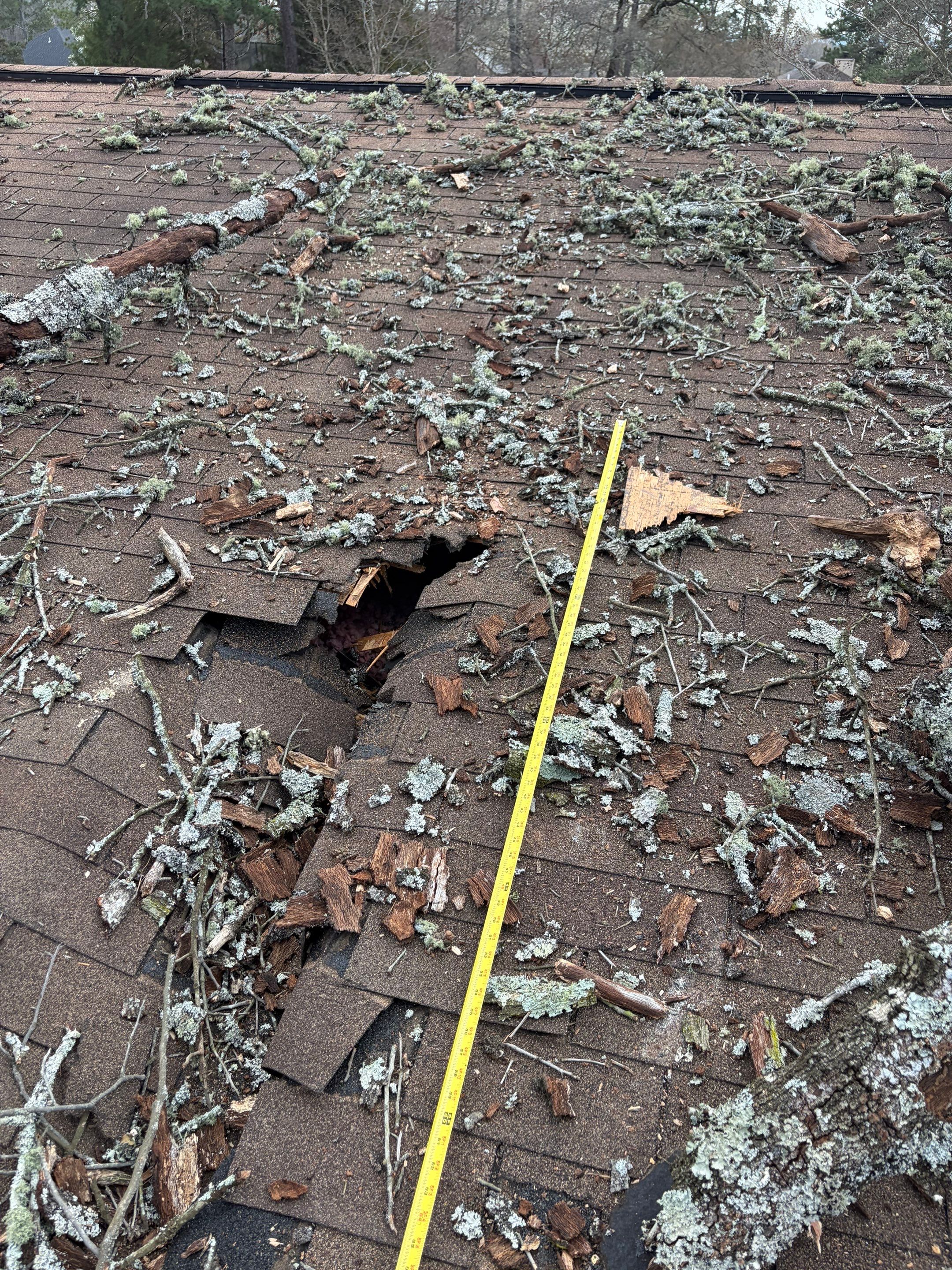 Full Roof Replacement and Storm Damage Restoration in Hot Springs by Temple Roofing and Exteriors