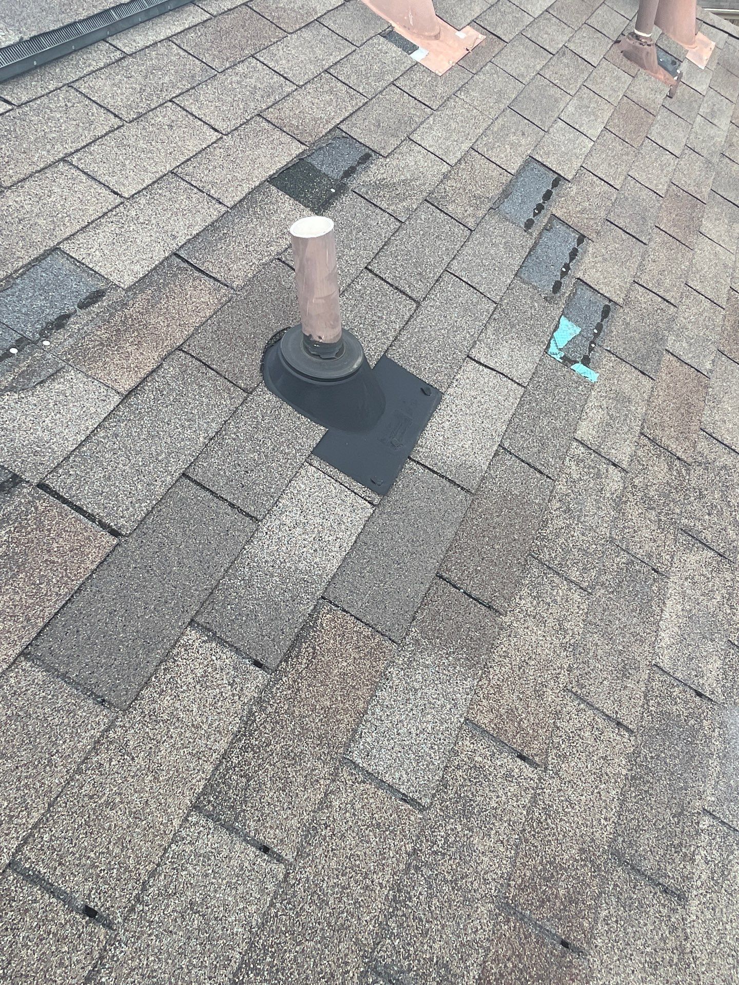 Hail Damage using Owen's Corning Duration (Lifetime) Shingles by Roof Repair Company