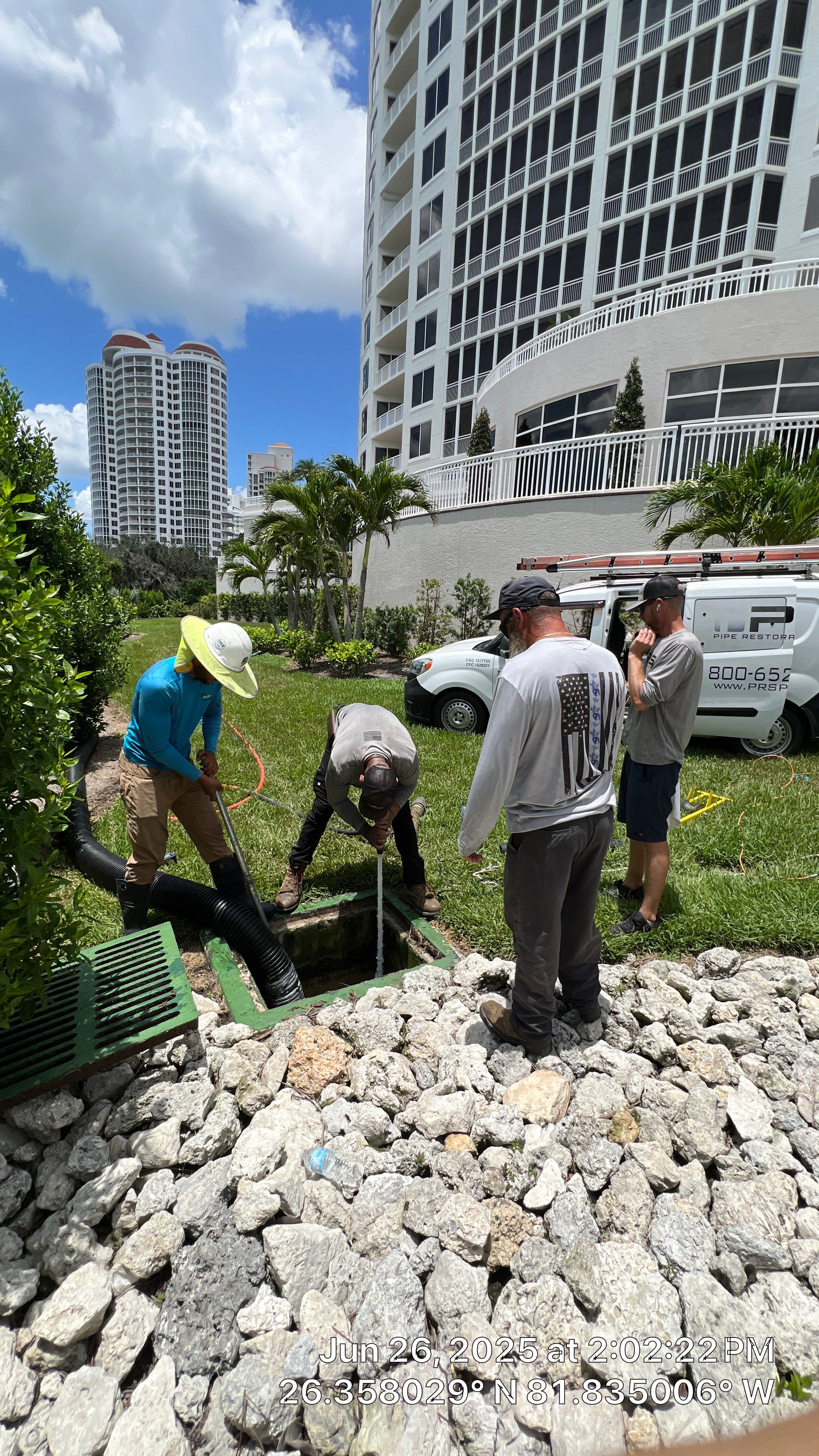 Bonita Bay Condo Stormwater Maintenance with PRS by Don Mar, Inc. Storm Water Solutions