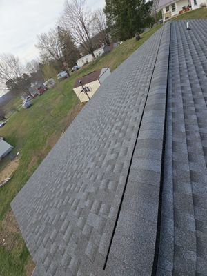 Residential Roofing Installation using GAF Timberline HDZ Pewter Gray