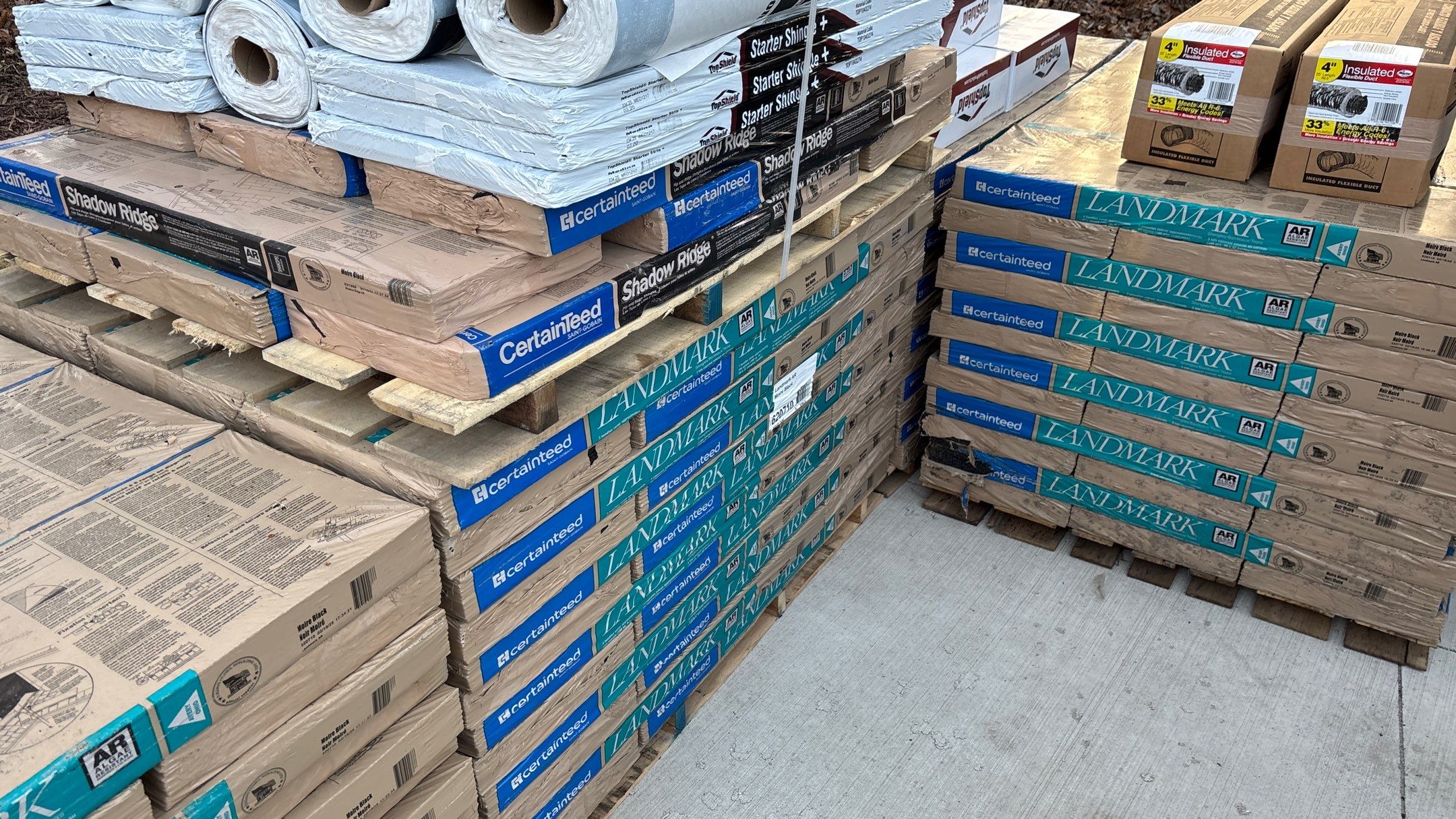 Roof Replacement using CertainTeed Landmark Moire Black by 180 Contractors