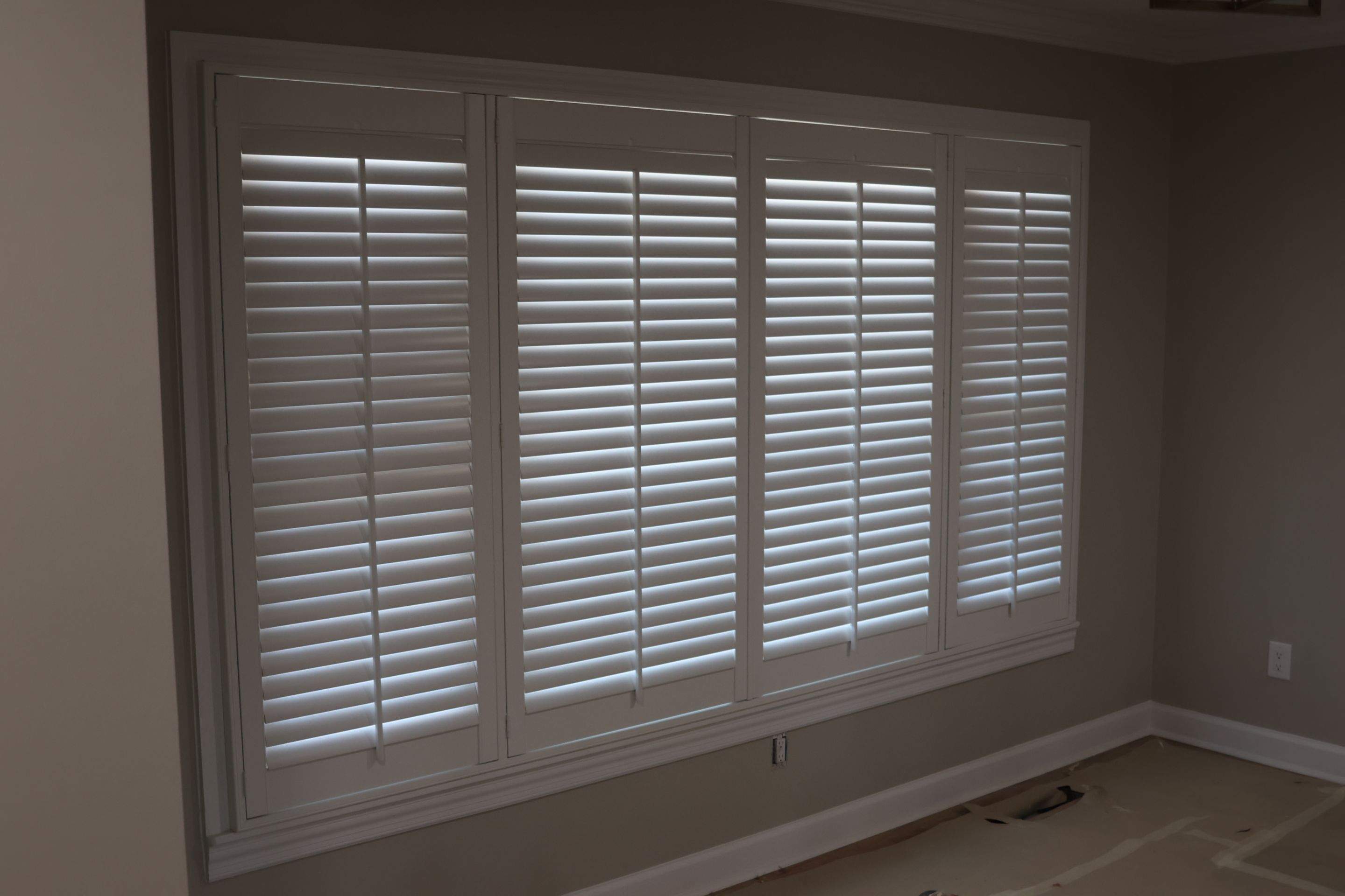 Shutters and Blinds Project in Huntsville by Blinds and Borders