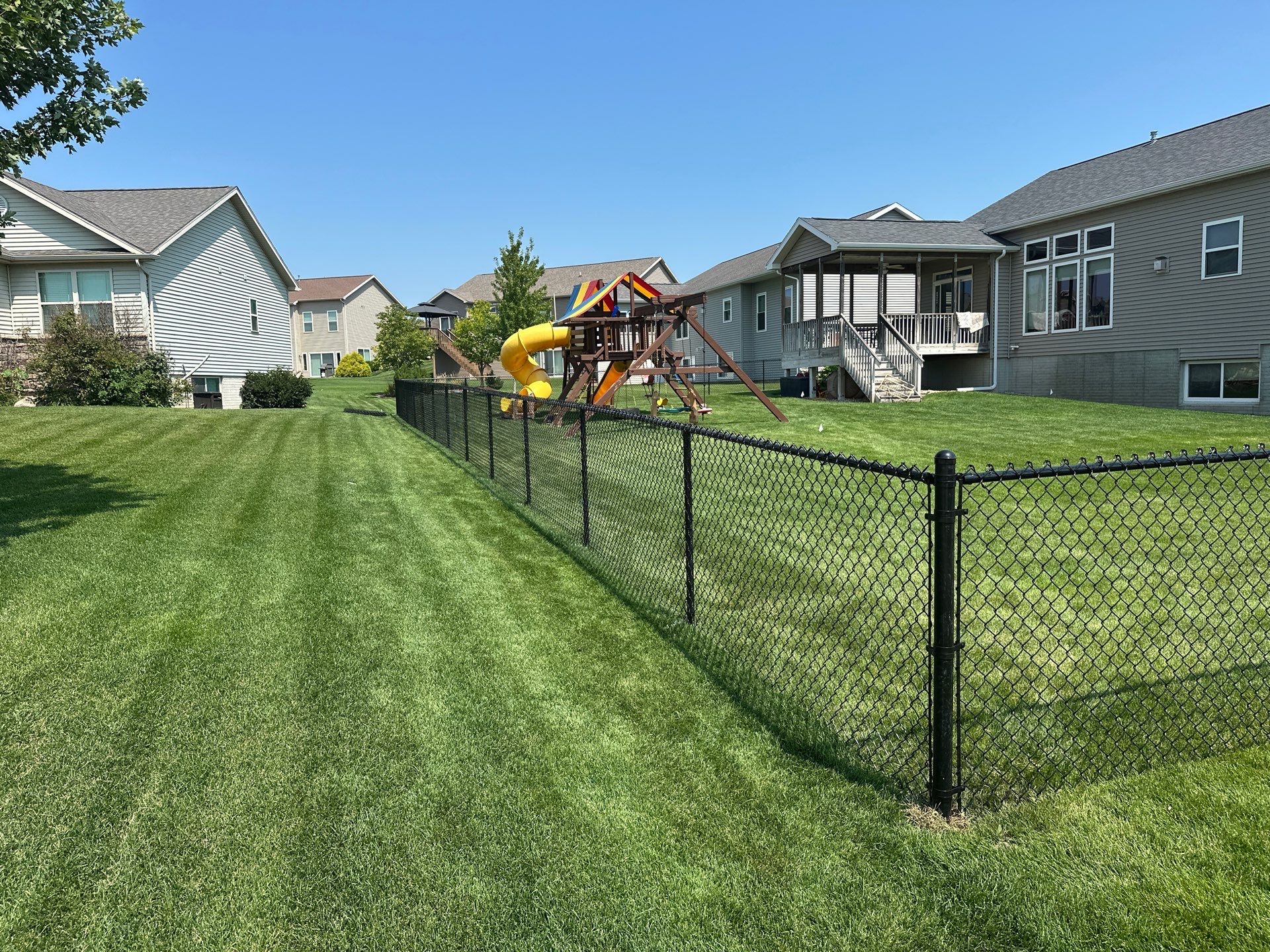 Project in Cedar Falls by Perfect Picket Fence and Stain
