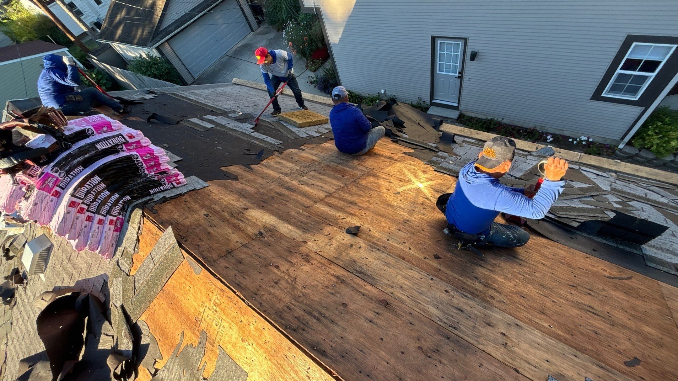 Roof Replacement using Owens Corning Estate Gray by 180 Contractors