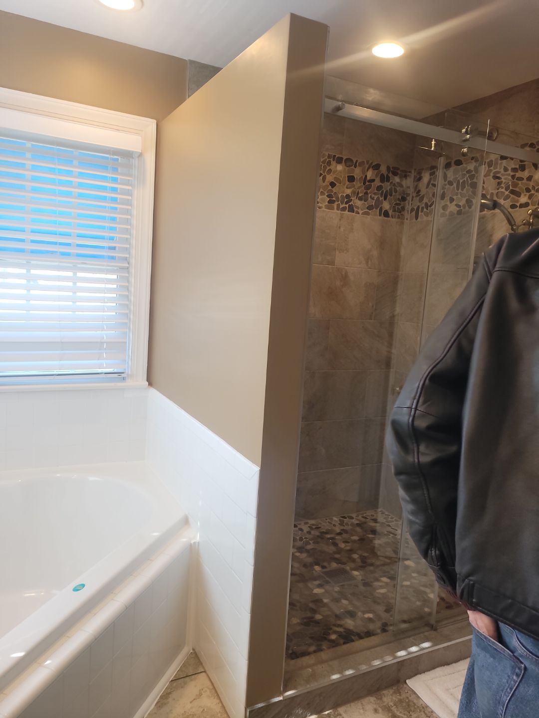 Holly Springs Stunning Shower Remodel by Elite Remodeling and Design LLC