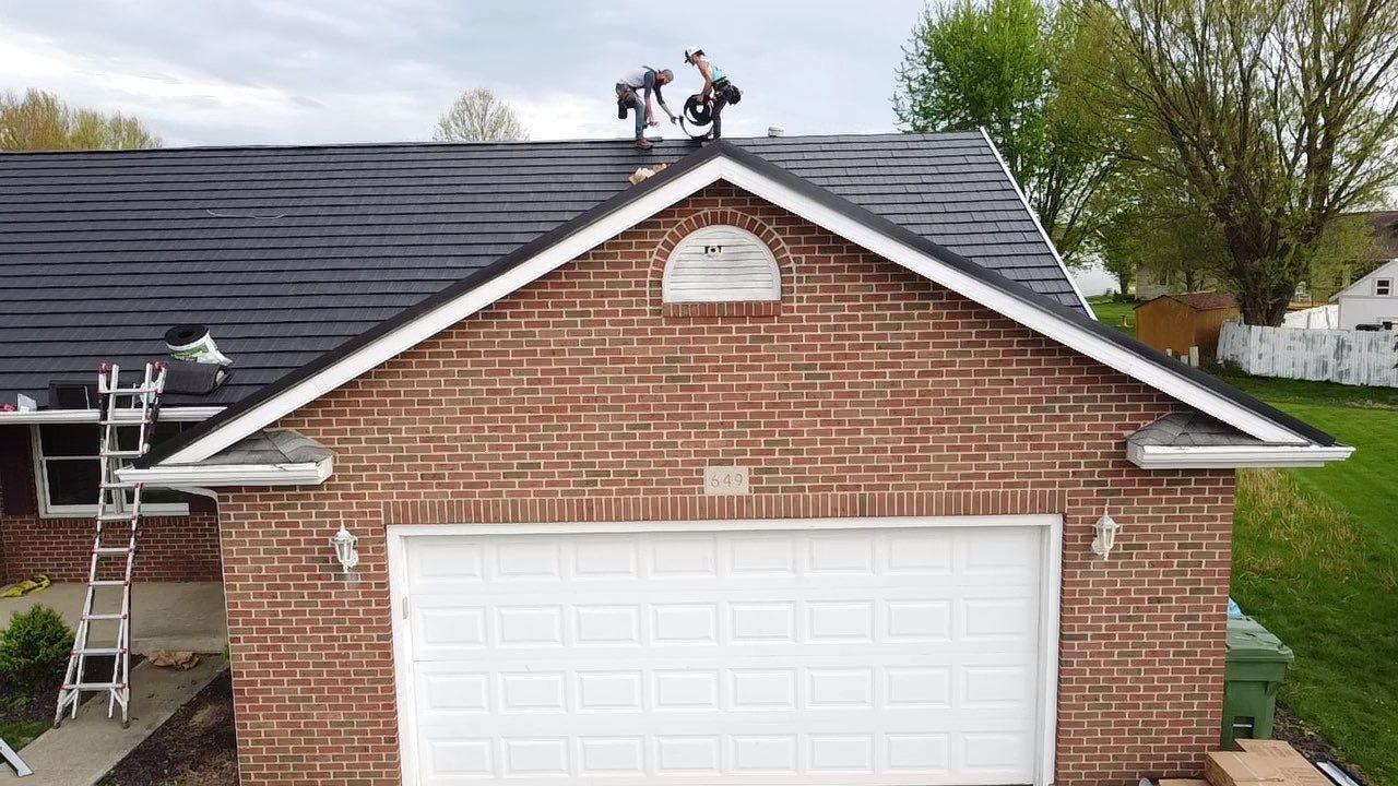 Metal Shingle Shake Roof Installation – Sidney, Ohio by 4Ever Metal Roofing