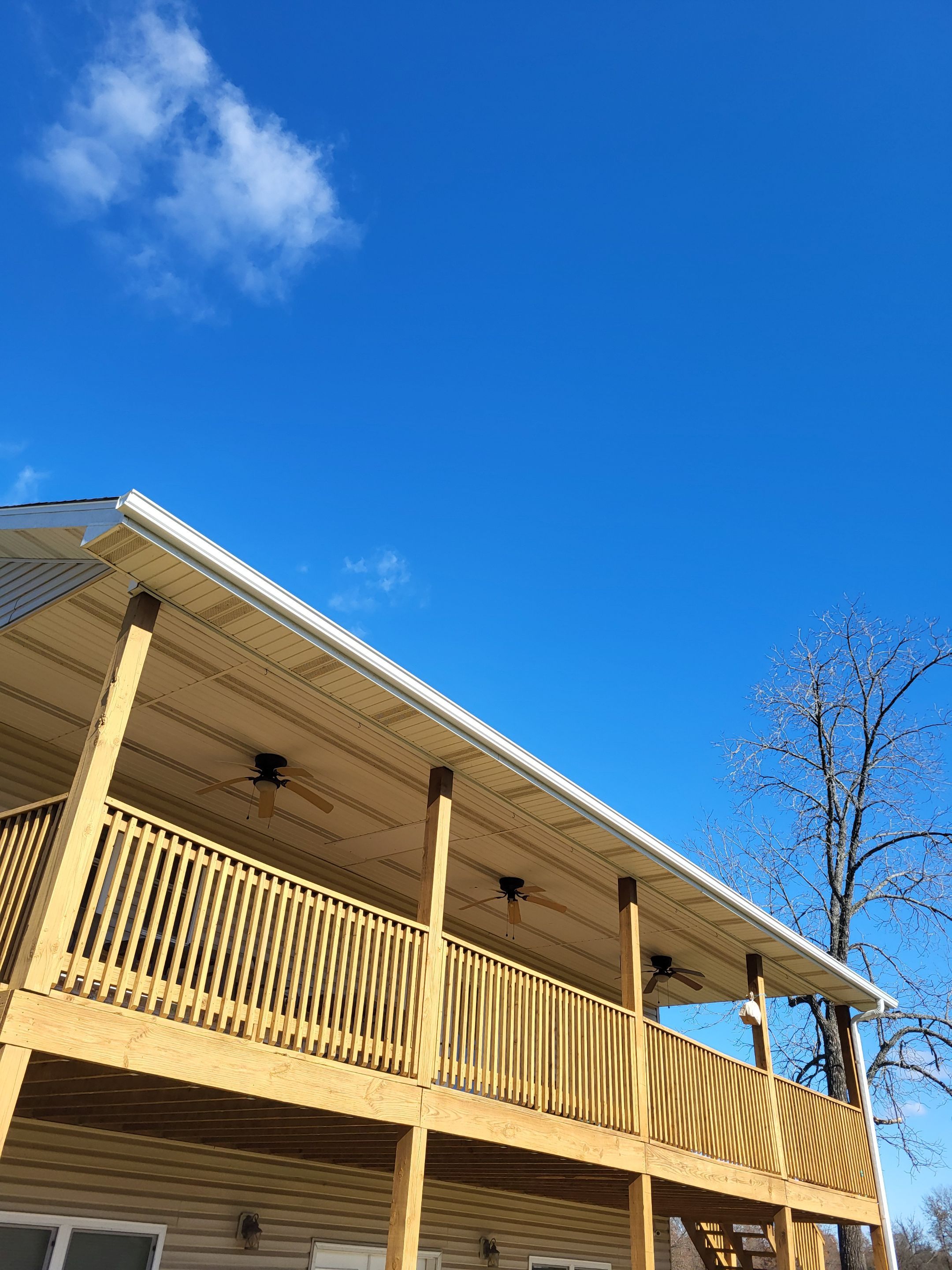 Residential Multi Structure Roofing + Gutter & Downspouts Install  by Titan Commercial & Residential Roofing 
