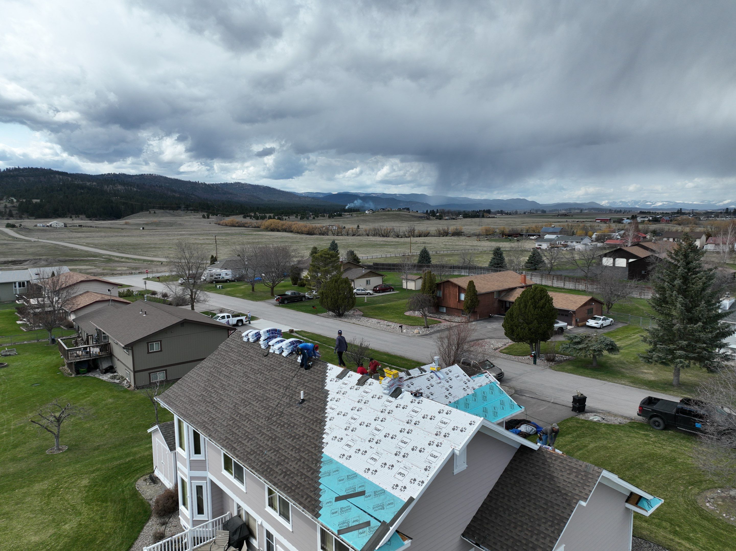 GAF Timberline HDZ - Barkwood by Montana Roofing Solutions